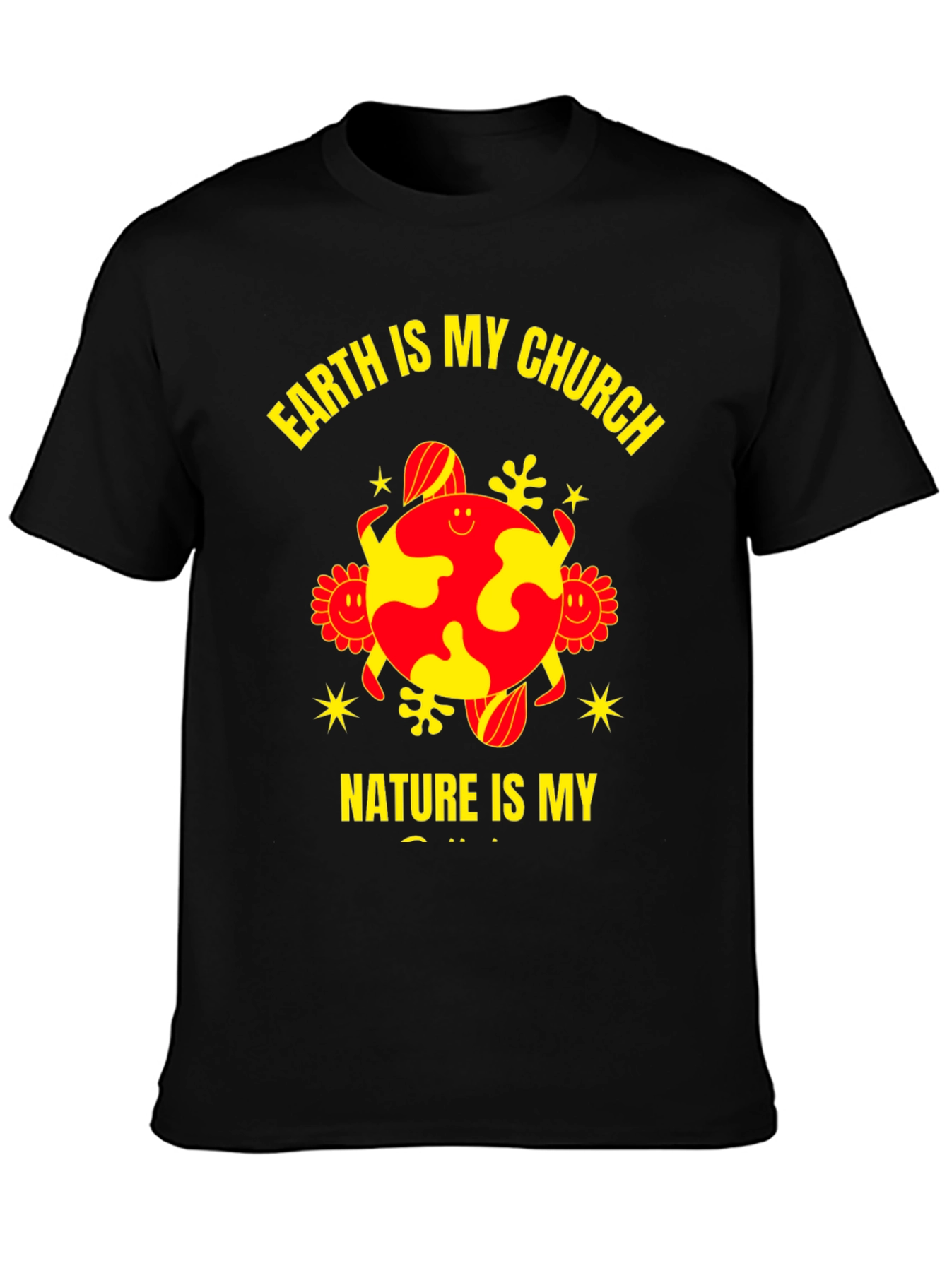 Earth is My Church Graphic Tee