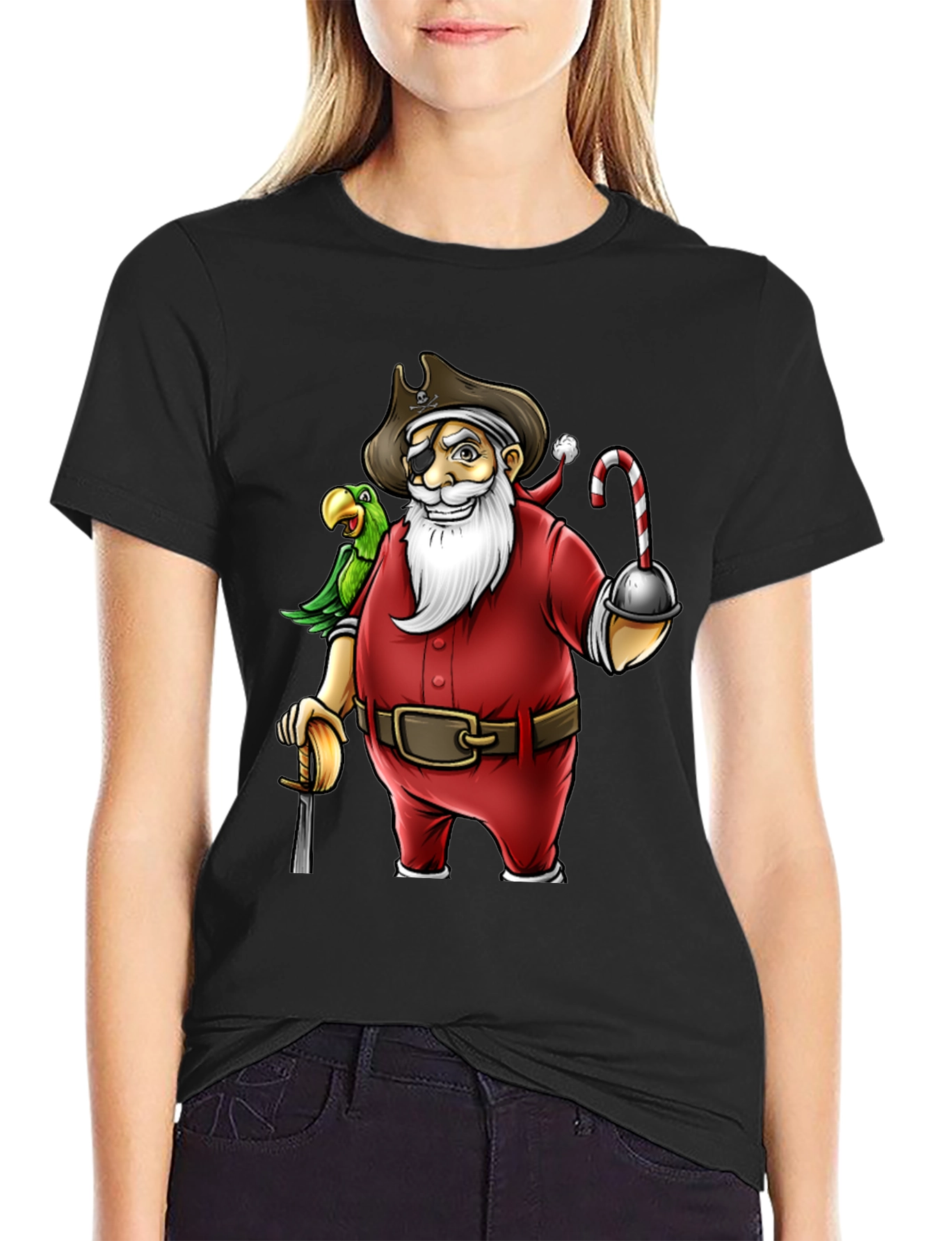 Pirate Santa T-Shirt