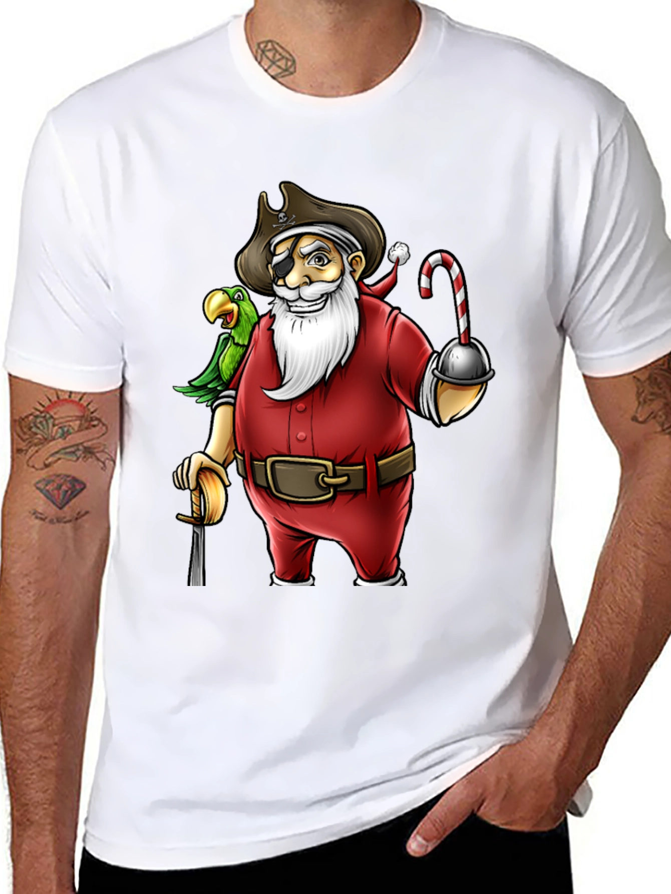 Pirate Santa T-Shirt