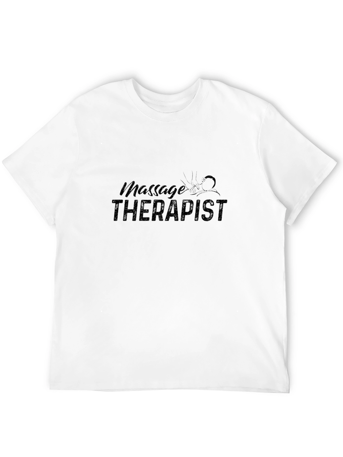 Massage Therapist Black T-Shirt