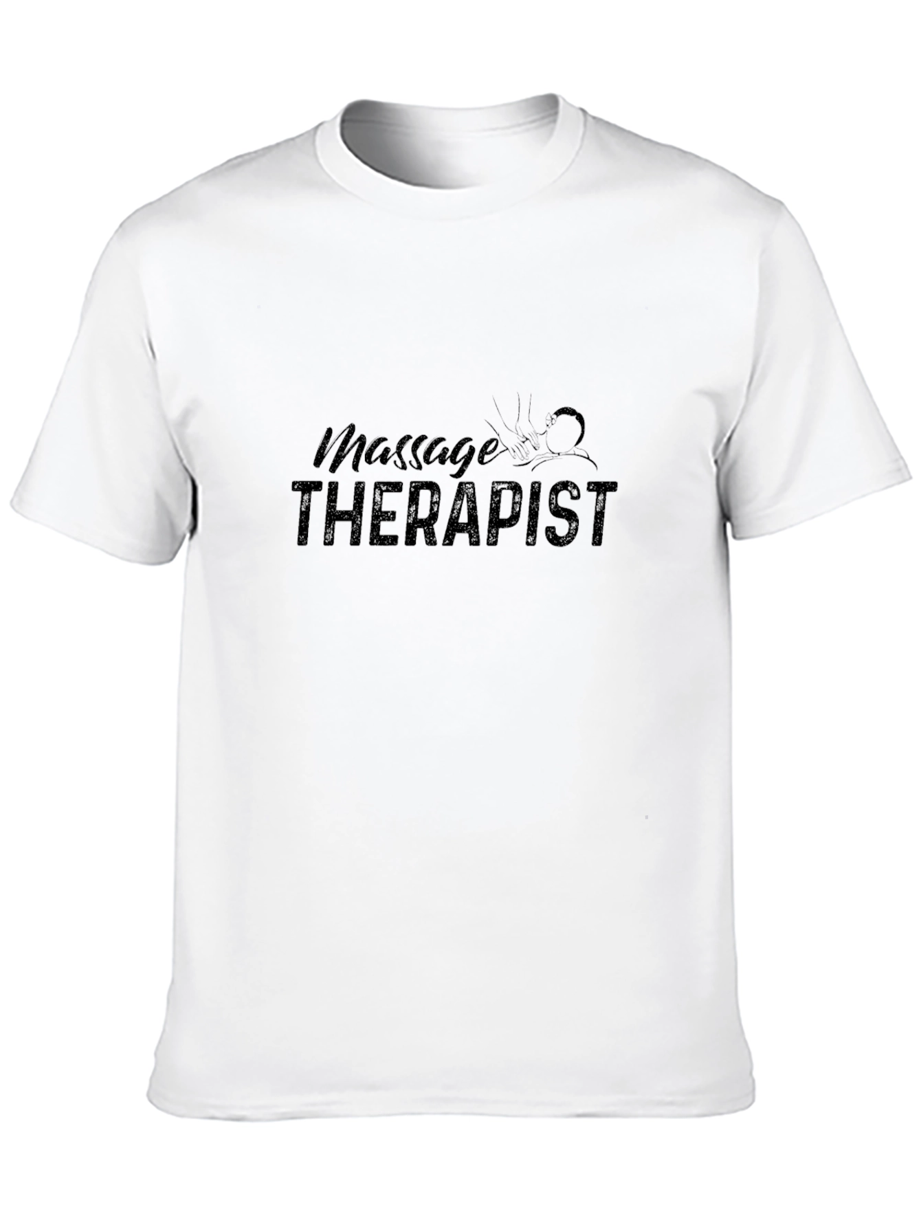 Massage Therapist Black T-Shirt