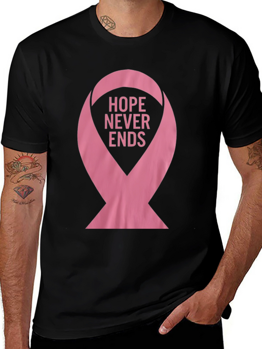 Hope Never Ends Ribbon T-Shirt