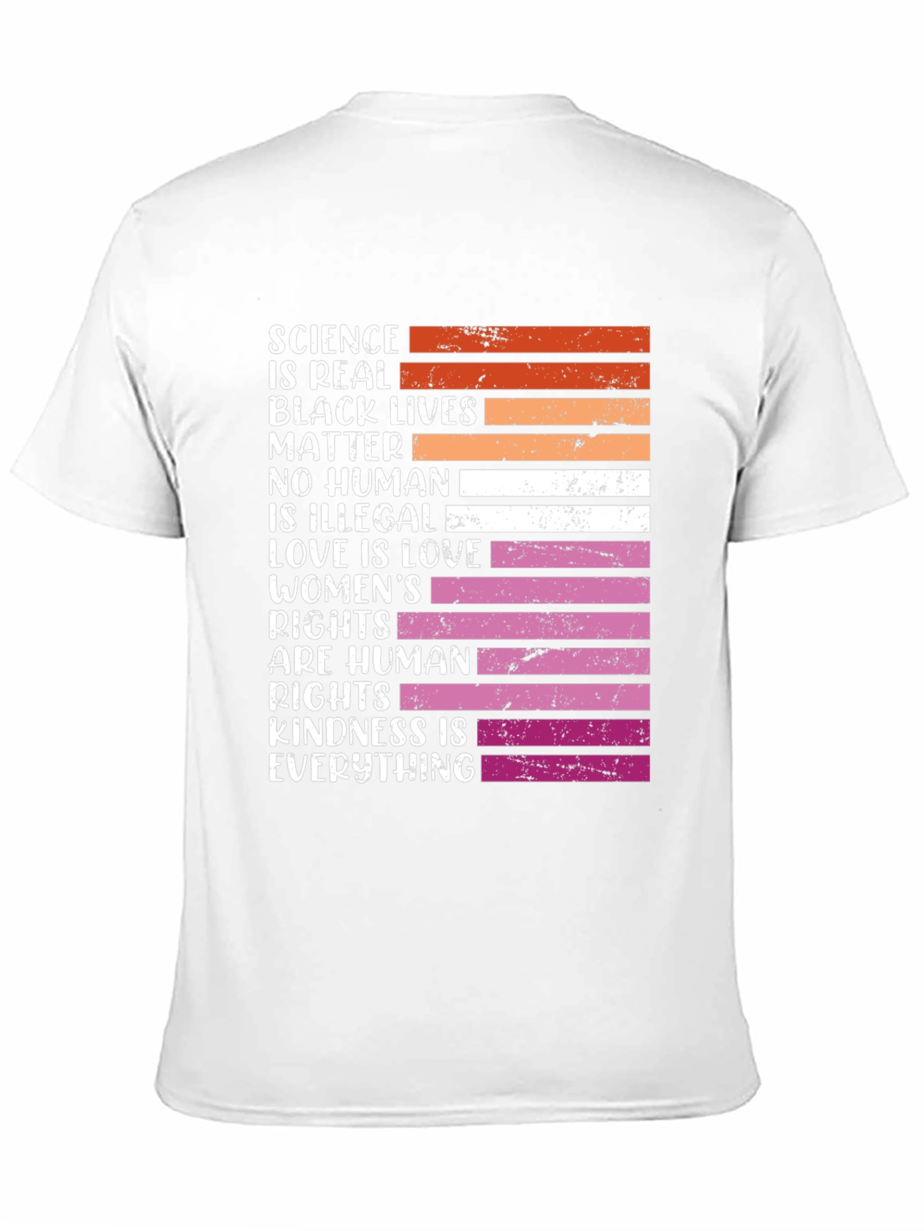 Science is Real Black Lives Matter Human Rights T-Shirt