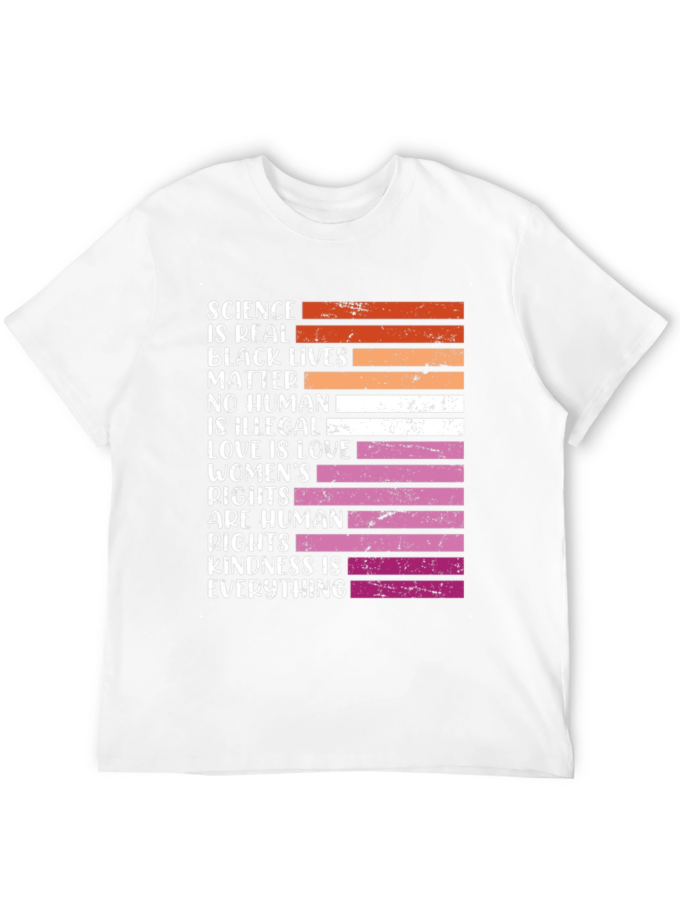 Science is Real Black Lives Matter Human Rights T-Shirt
