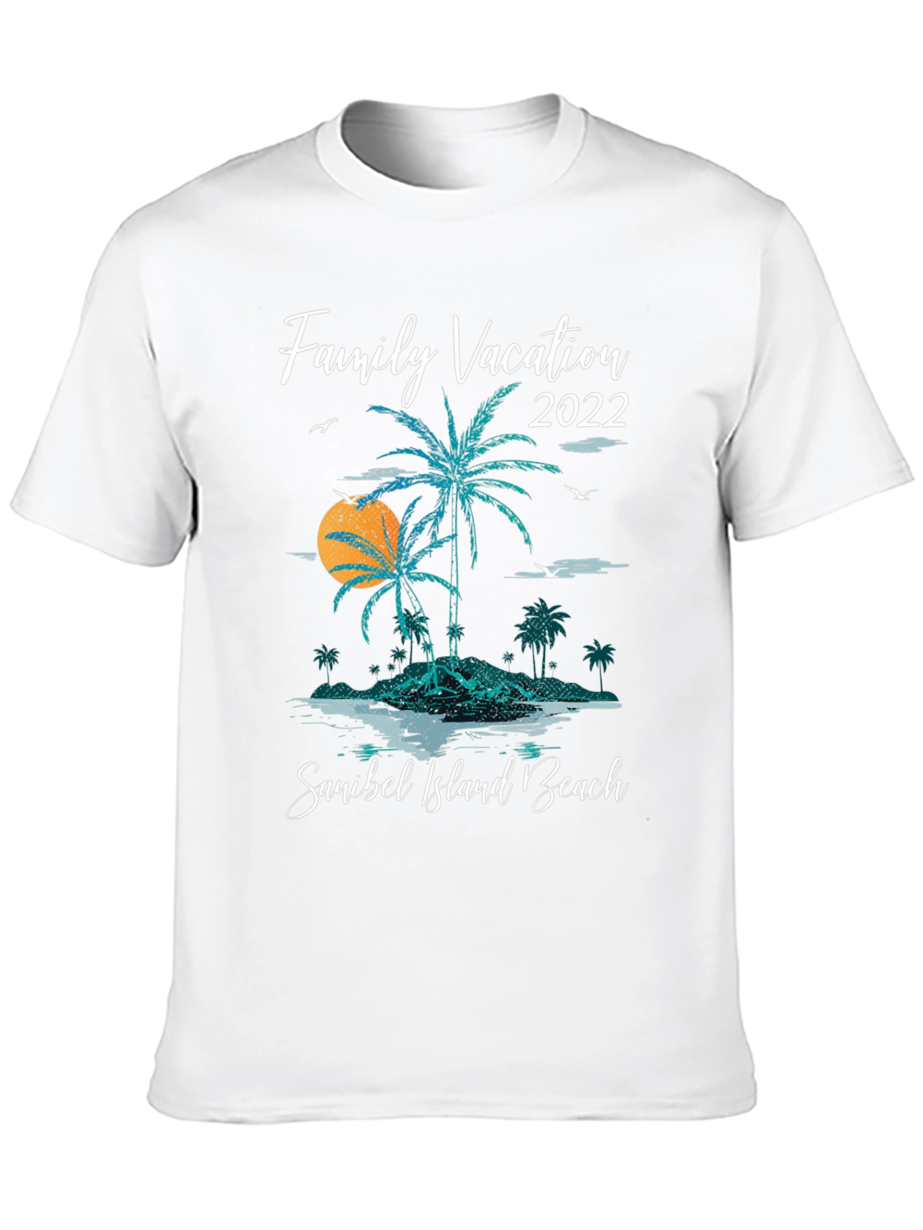 Sanibel Island Beach Family Vacation T-Shirt