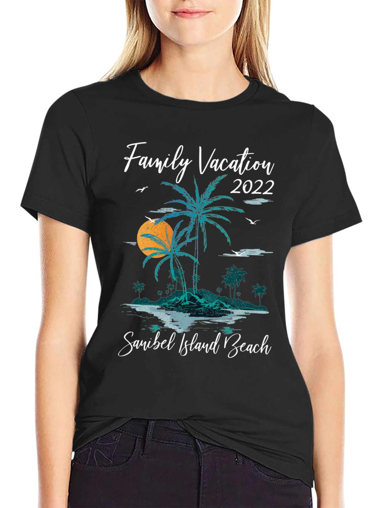 Sanibel Island Beach Family Vacation T-Shirt