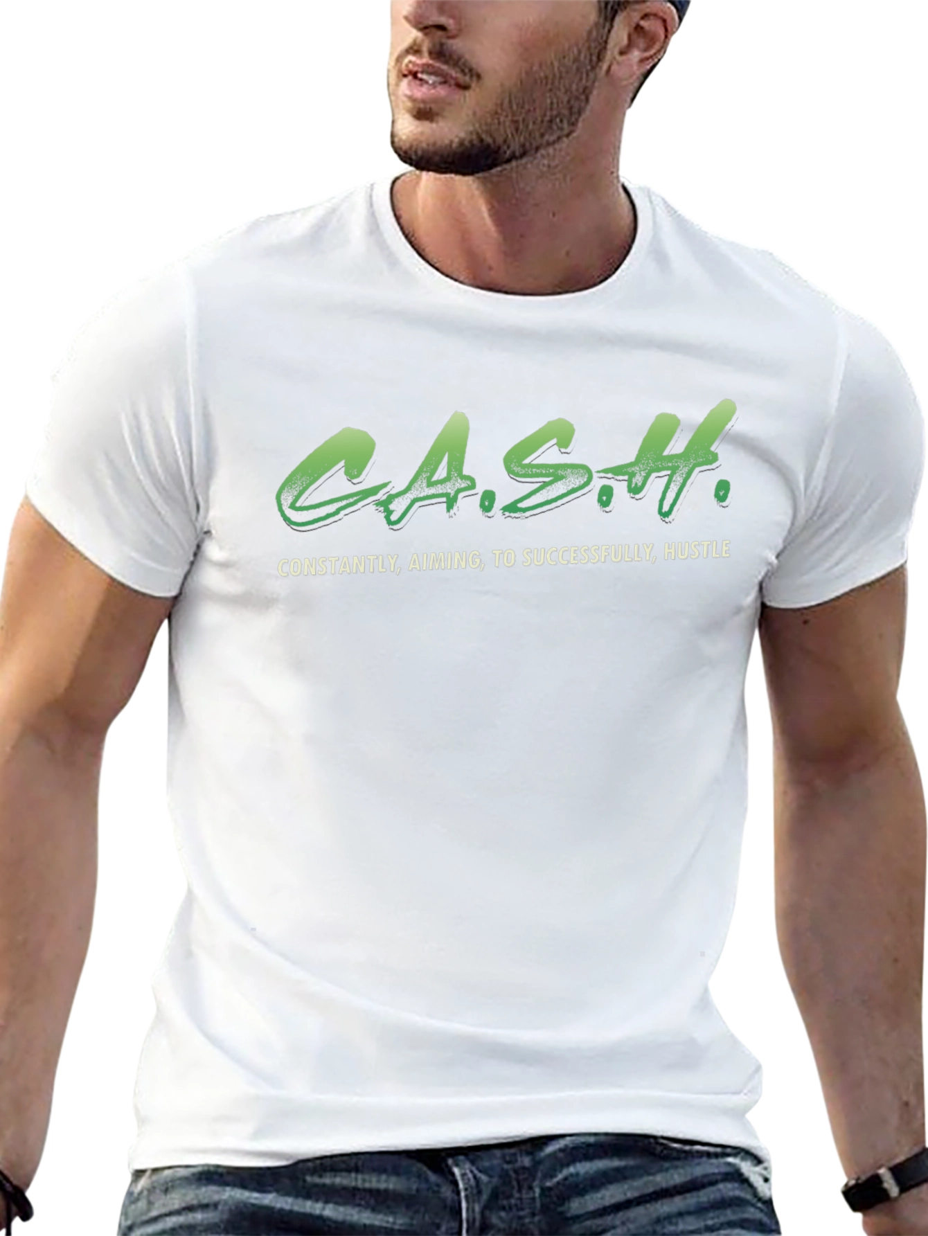 C.A.S.H. Hustle T-Shirt - Success Driven