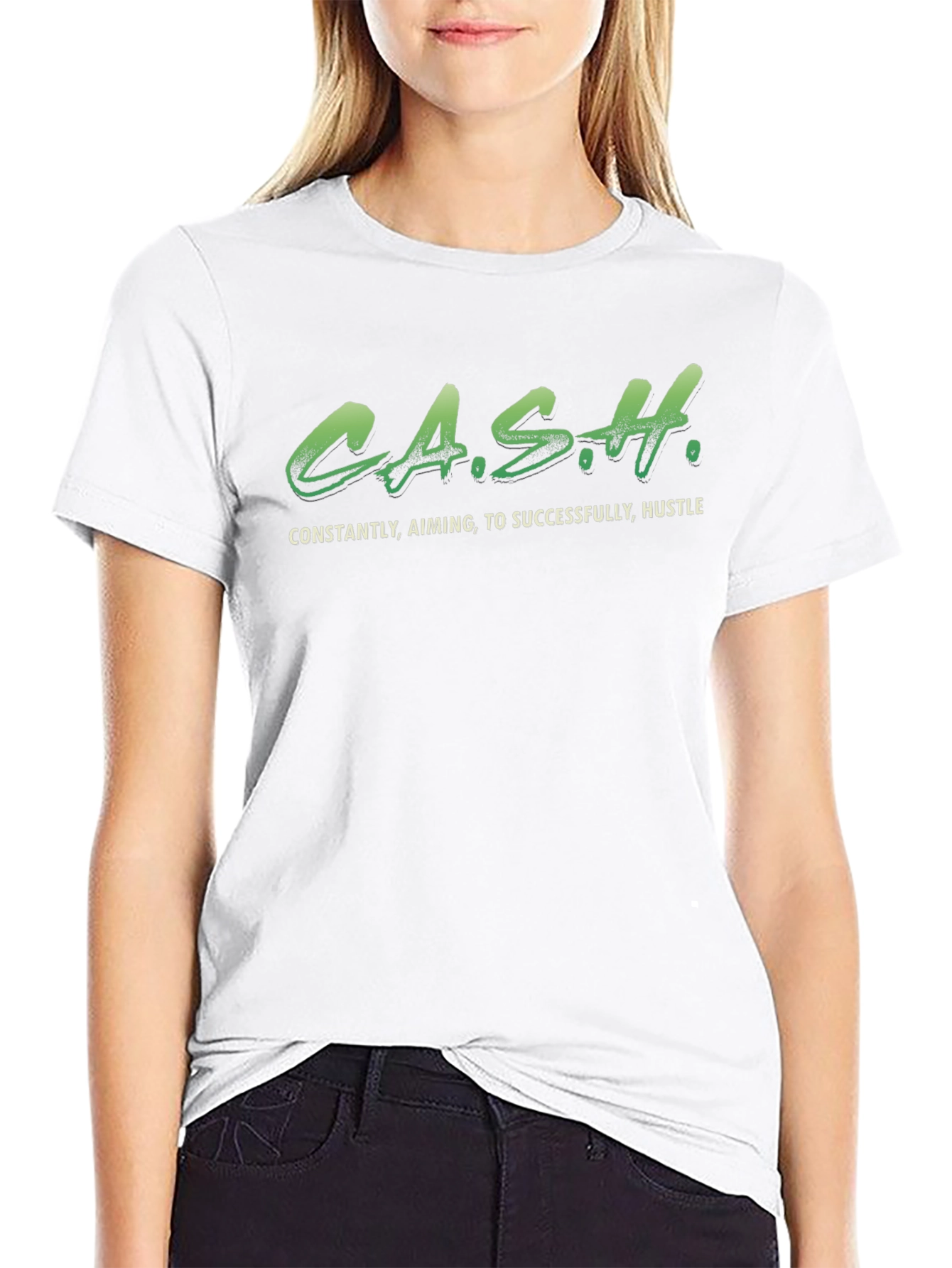C.A.S.H. Hustle T-Shirt - Success Driven
