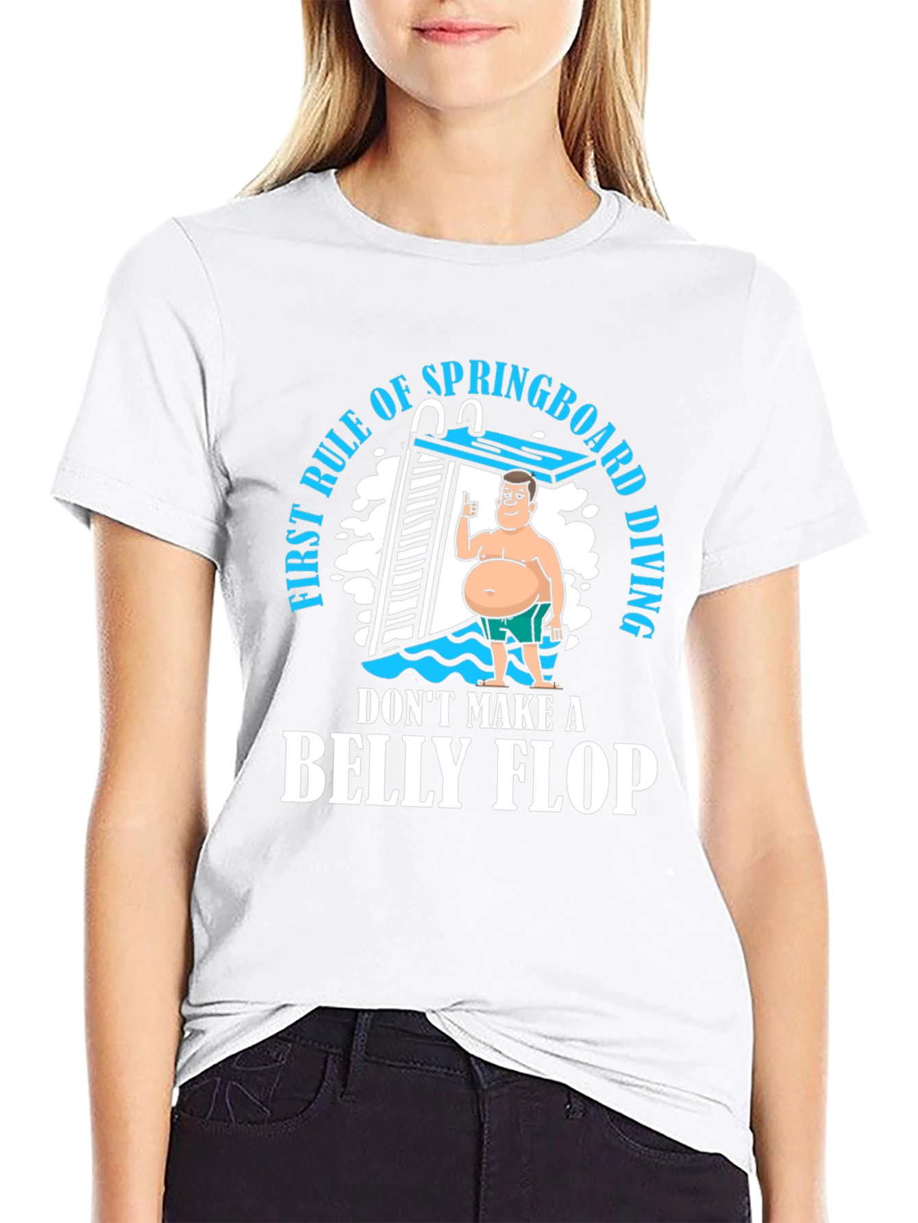 Funny Springboard Diving T-Shirt