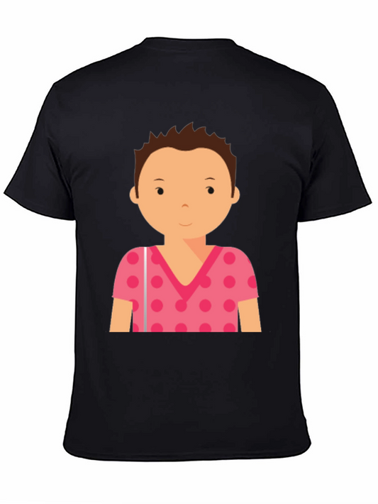 Cartoon Character Graphic Tee