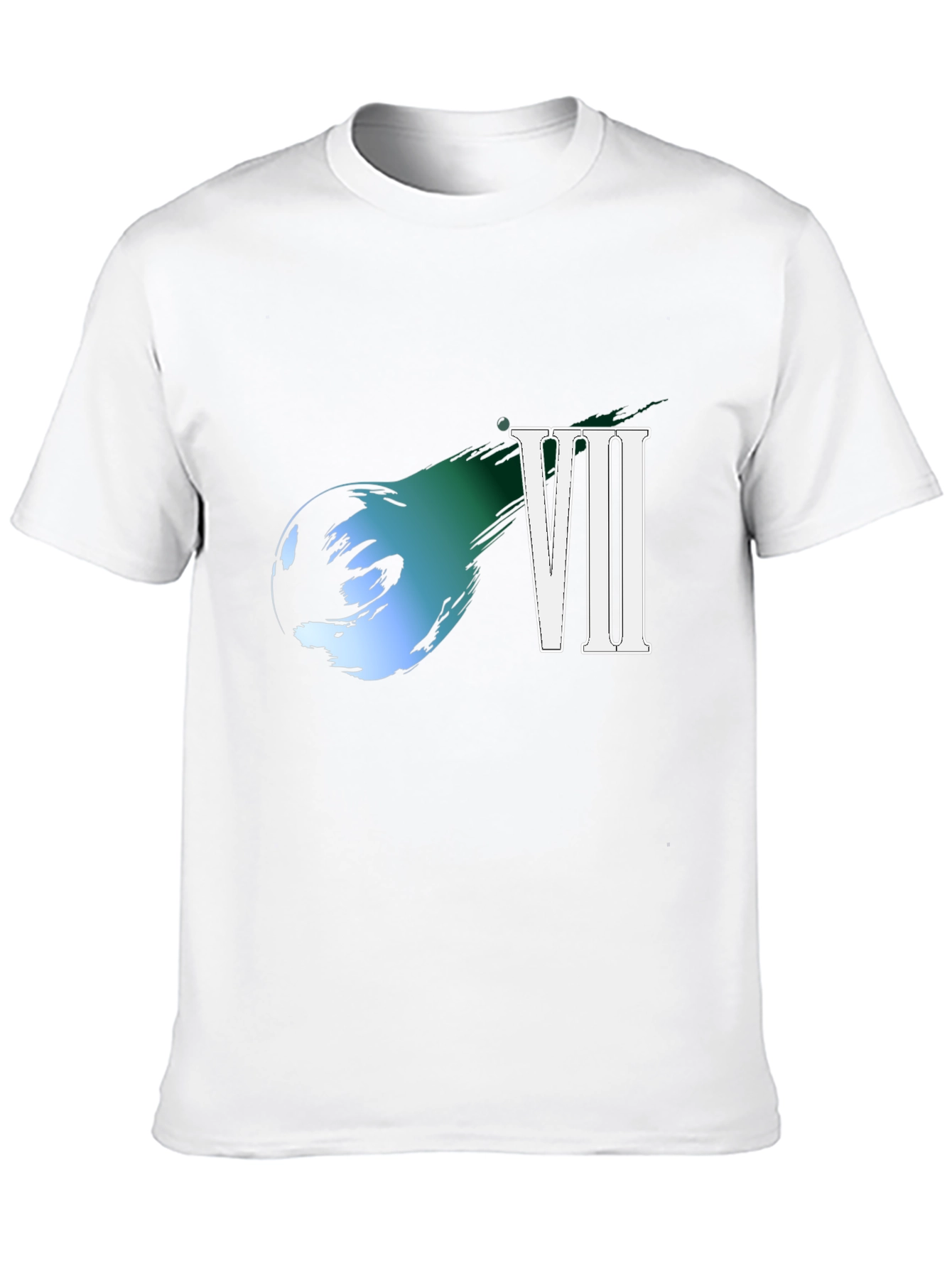 Final Fantasy VII T-Shirt Black Cotton