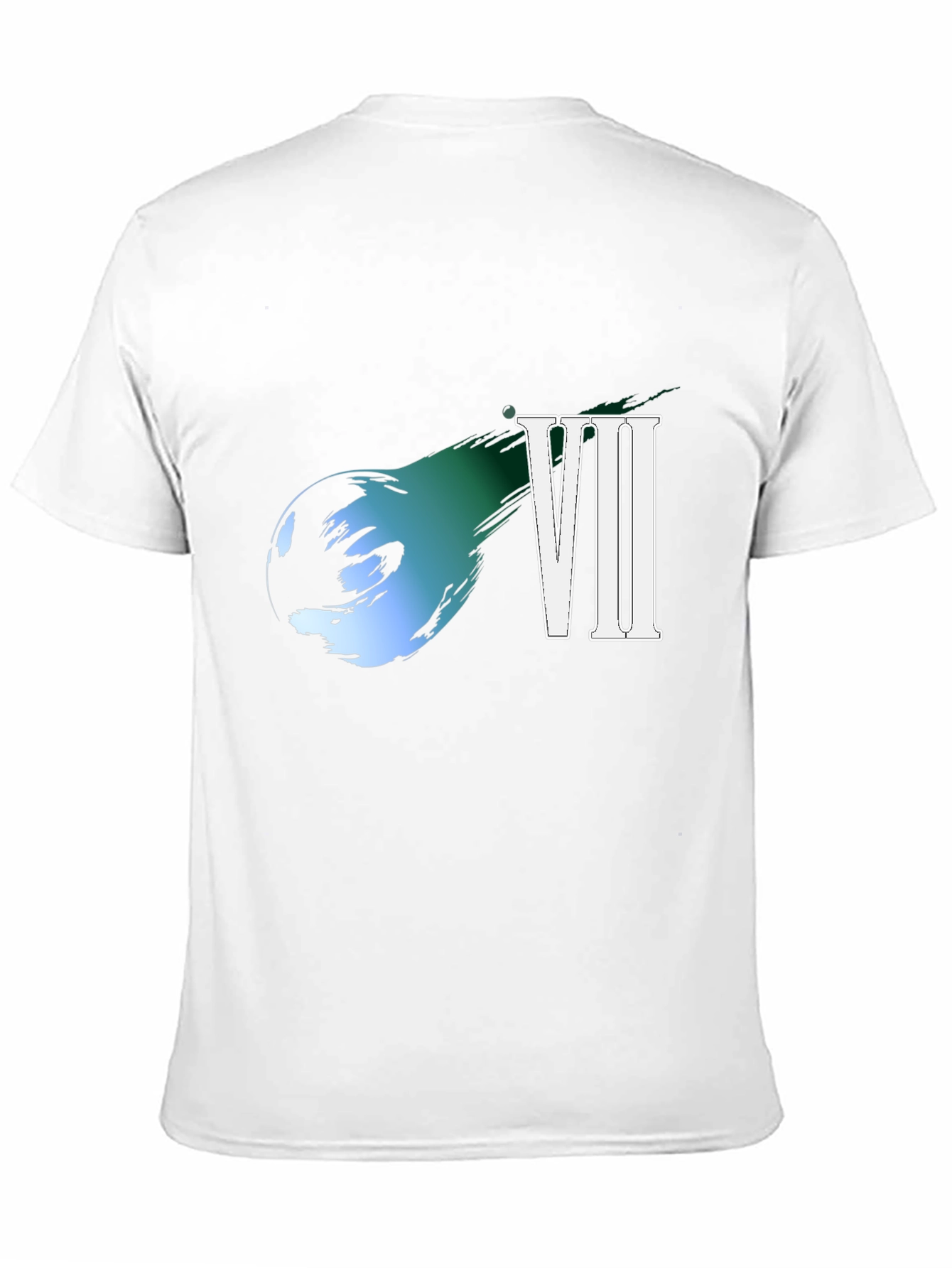 Final Fantasy VII T-Shirt Black Cotton