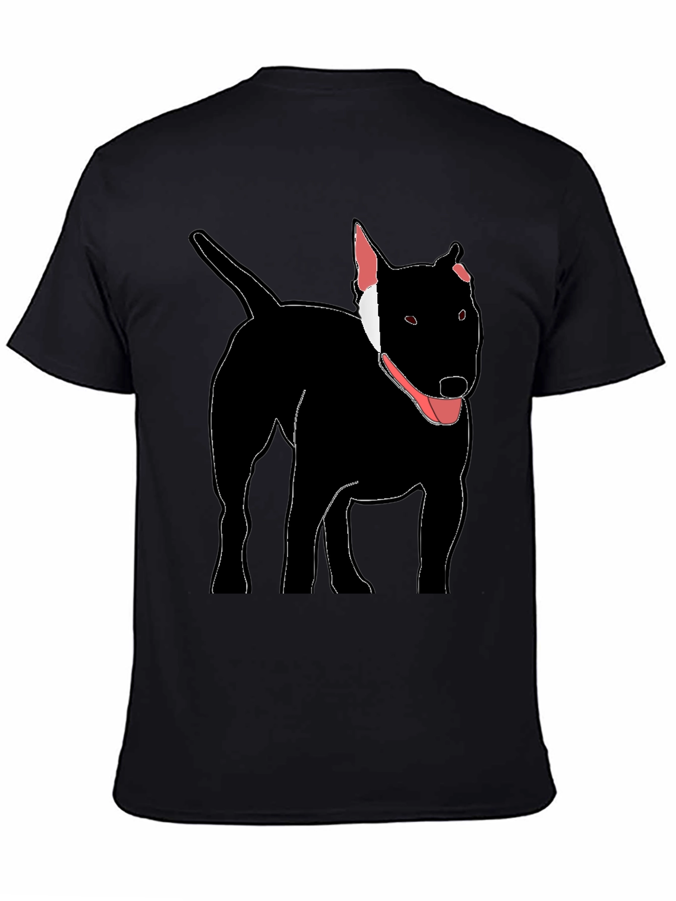 Bull Terrier Graphic Tee - Cool Dog Design