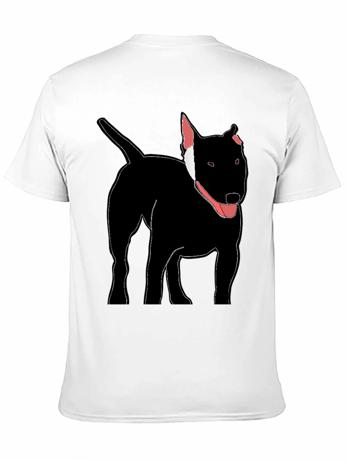 Bull Terrier Graphic Tee - Cool Dog Design