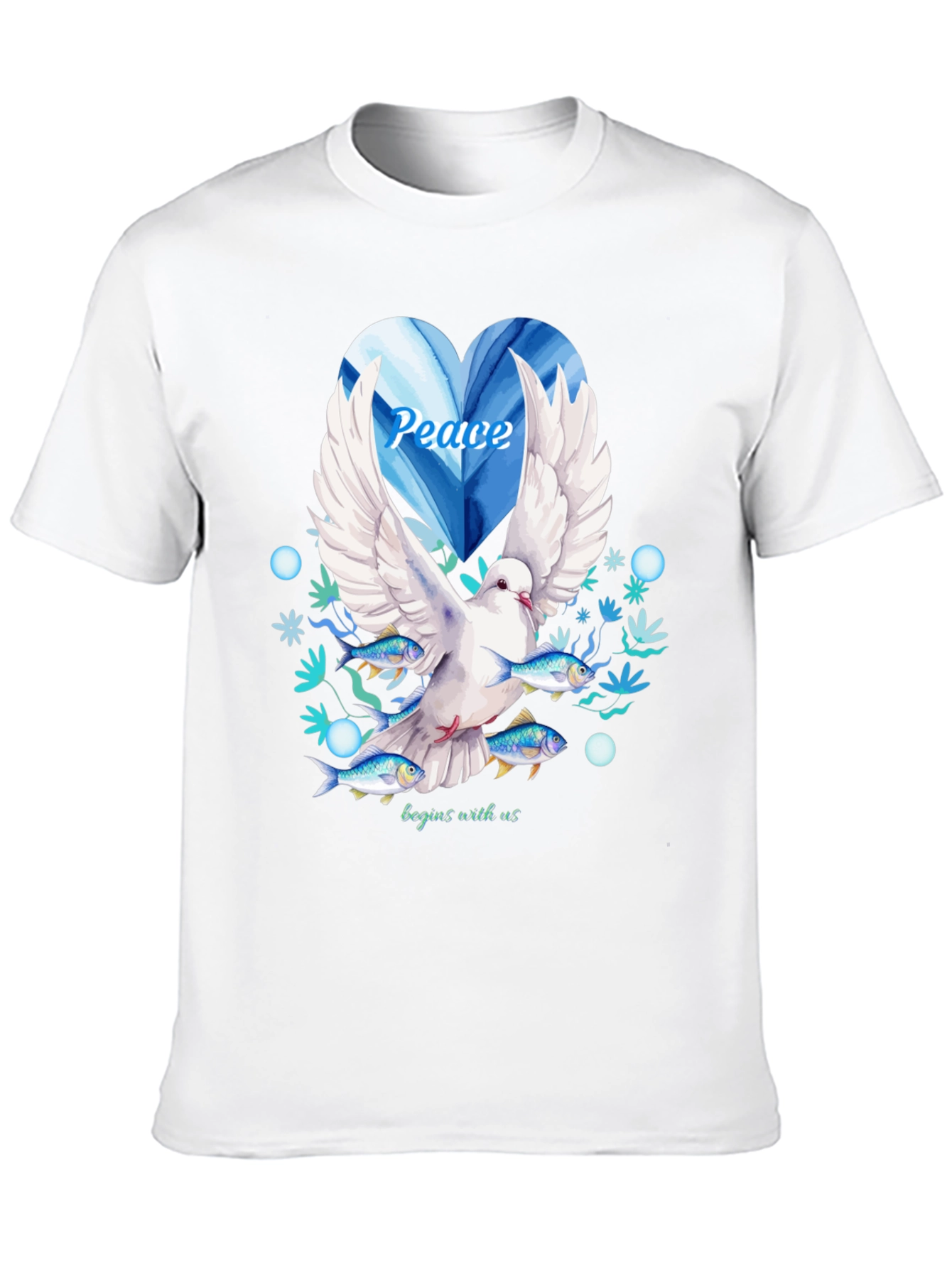 Peace Dove Graphic Tee - Begins With Us