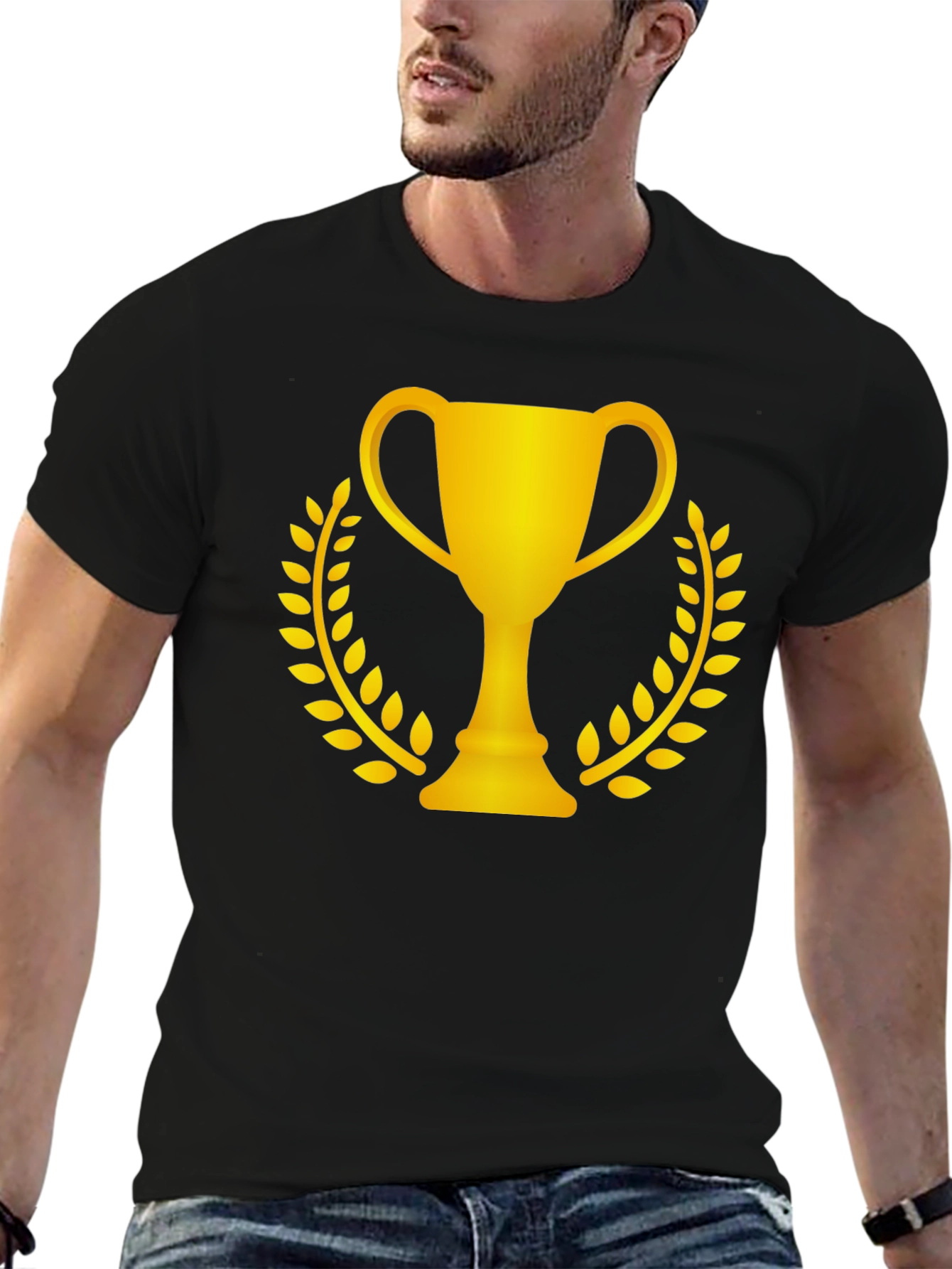 Trophy Graphic Black T-Shirt