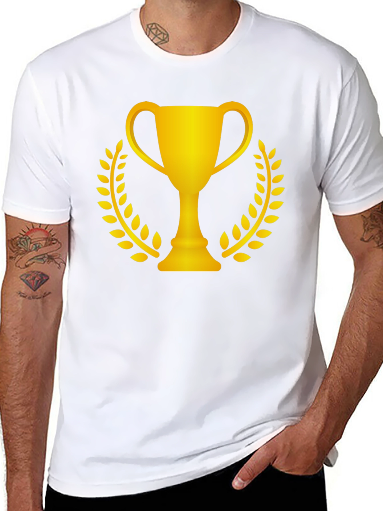 Trophy Graphic Black T-Shirt