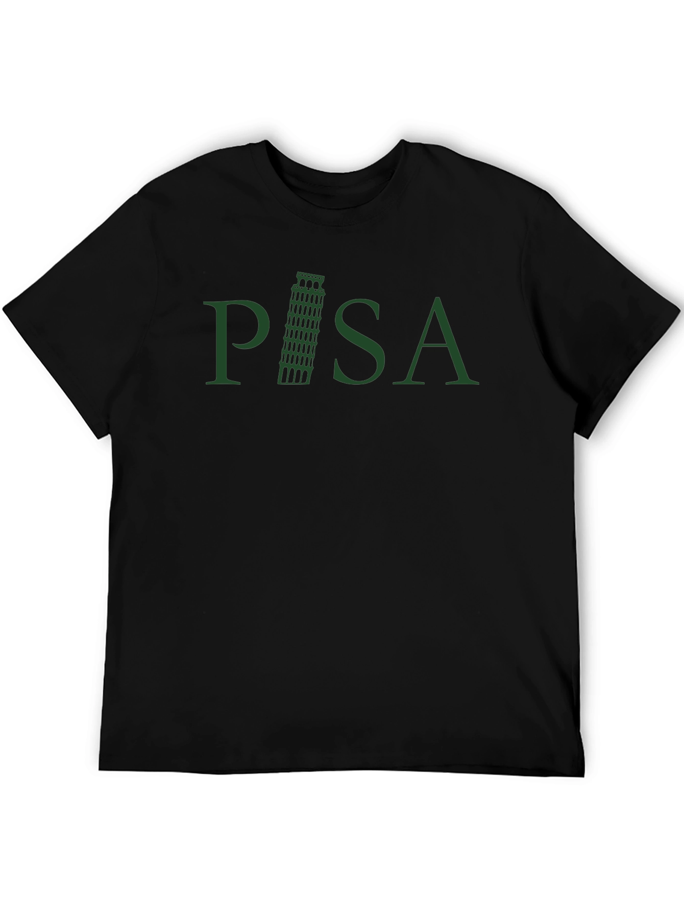 Pisa Tower Graphic Tee - Tourist Souvenir Shirt