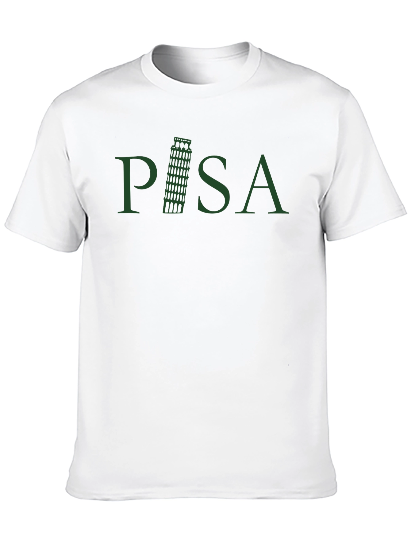Pisa Tower Graphic Tee - Tourist Souvenir Shirt
