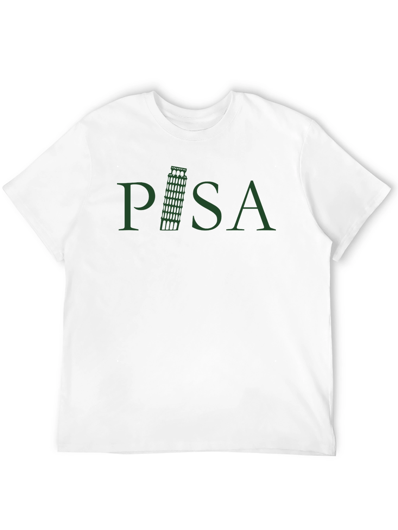 Pisa Tower Graphic Tee - Tourist Souvenir Shirt