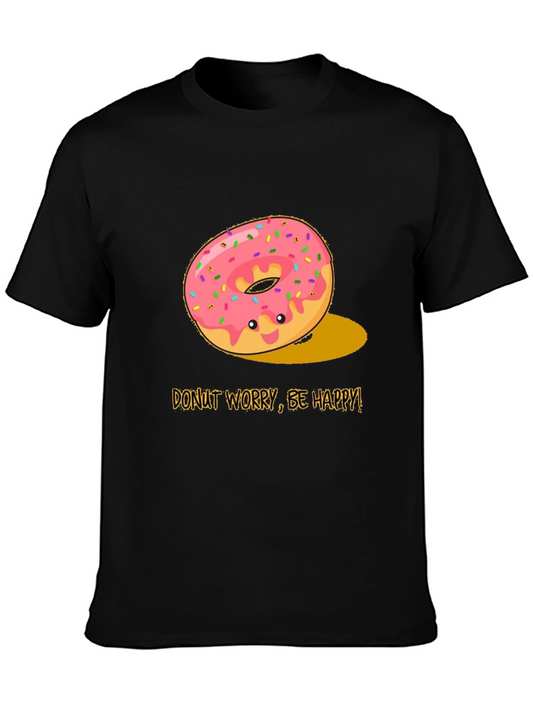 Donut Worry Be Happy Graphic Tee