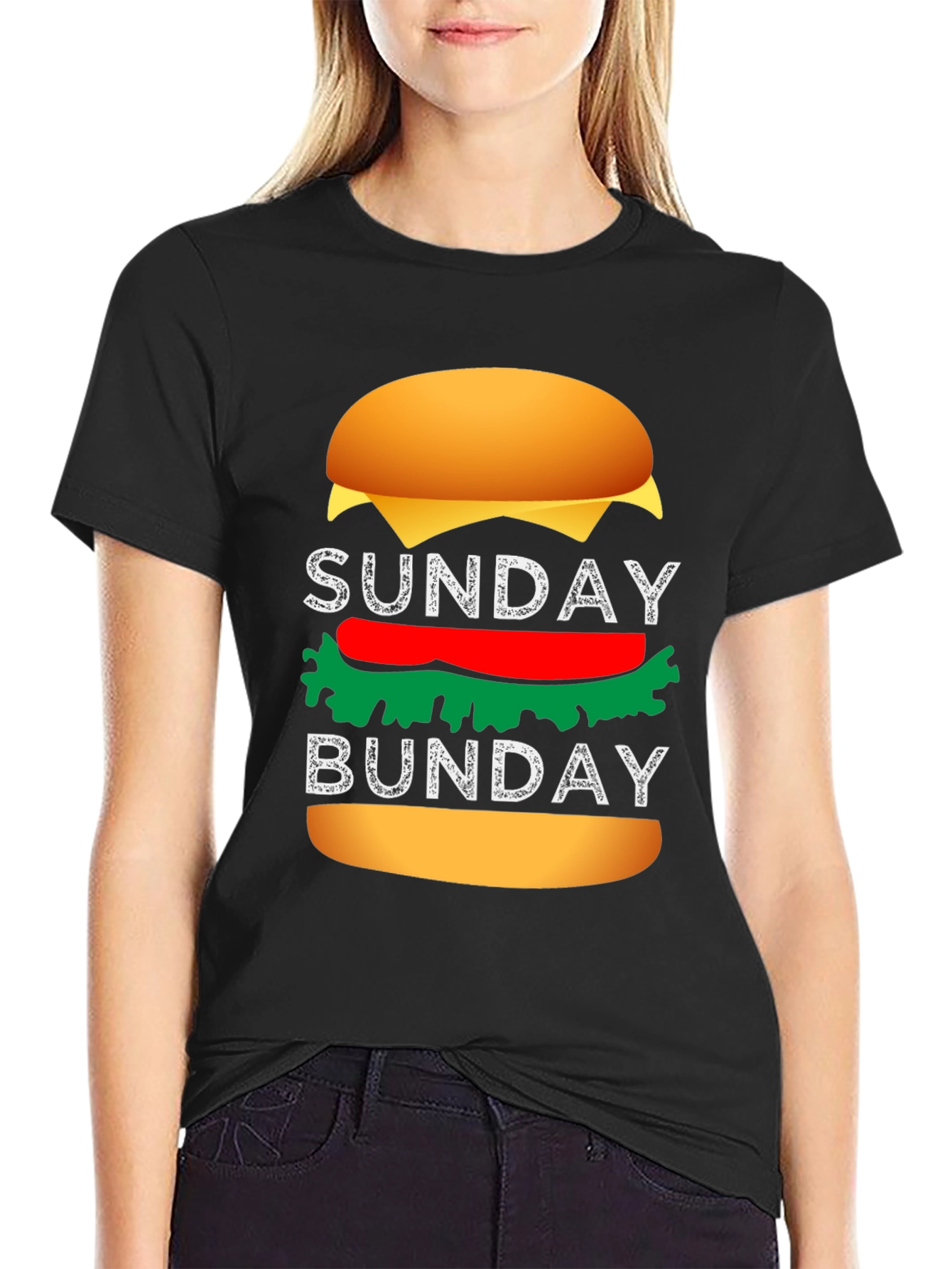 Sunday Funday Burger Graphic Tee