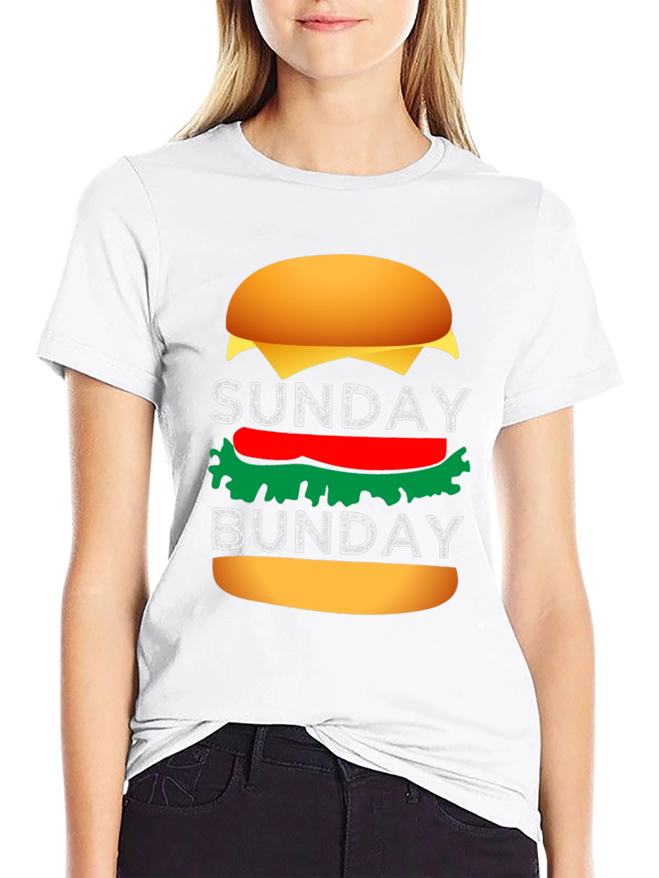 Sunday Funday Burger Graphic Tee