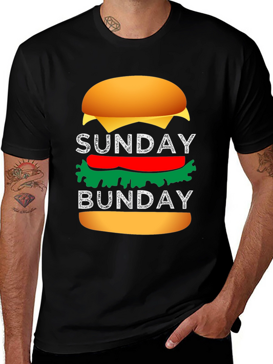 Sunday Funday Burger Graphic Tee