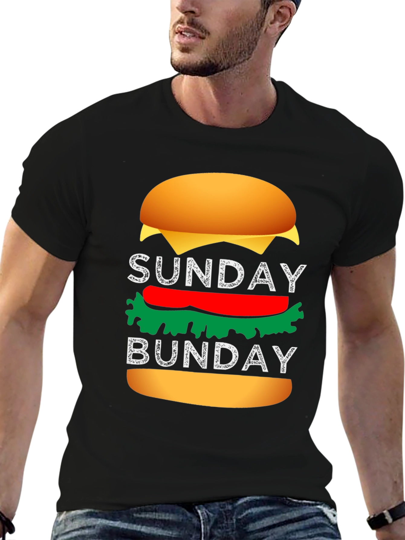 Sunday Funday Burger Graphic Tee