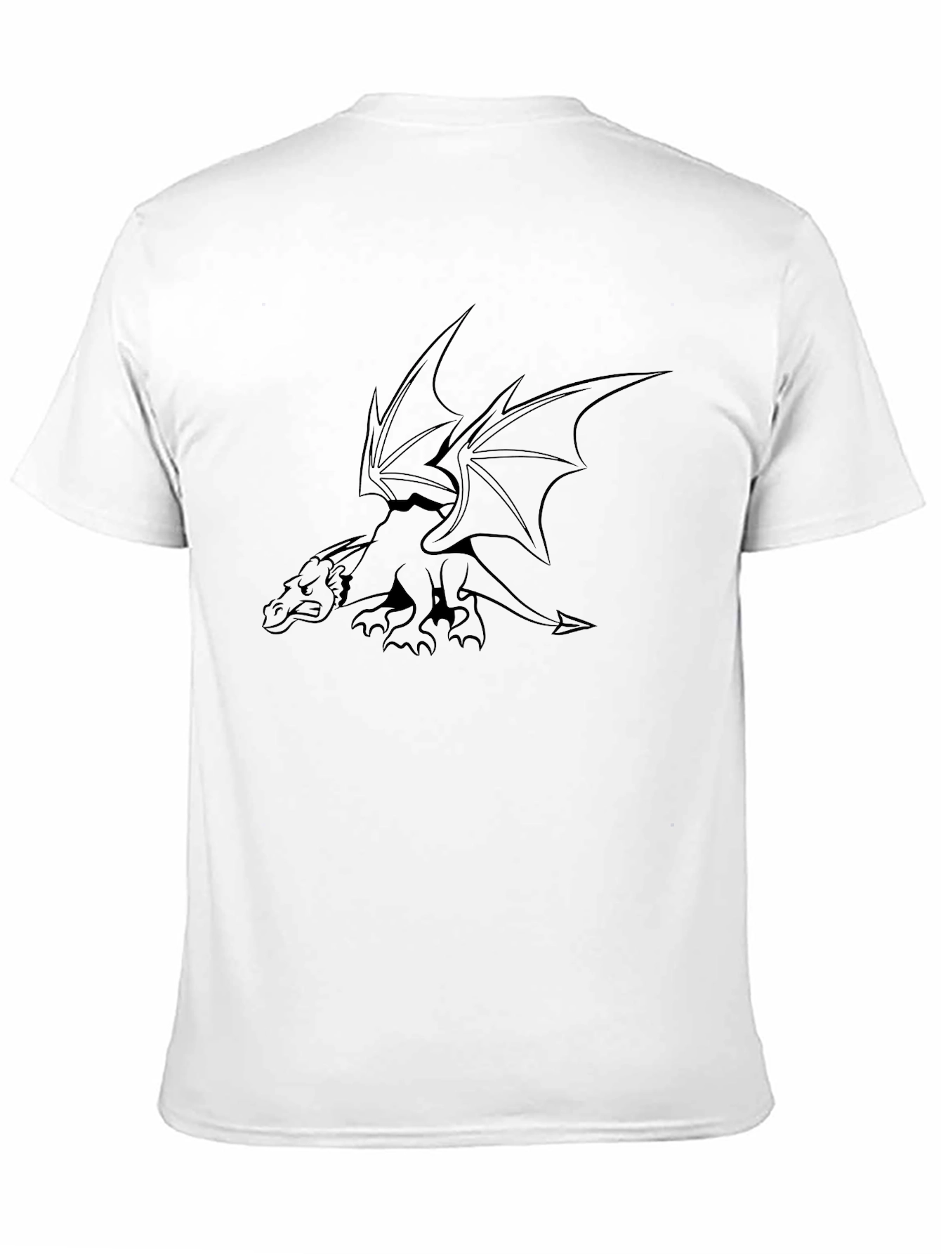 Black Dragon Graphic Tee - Bold & Unique Style