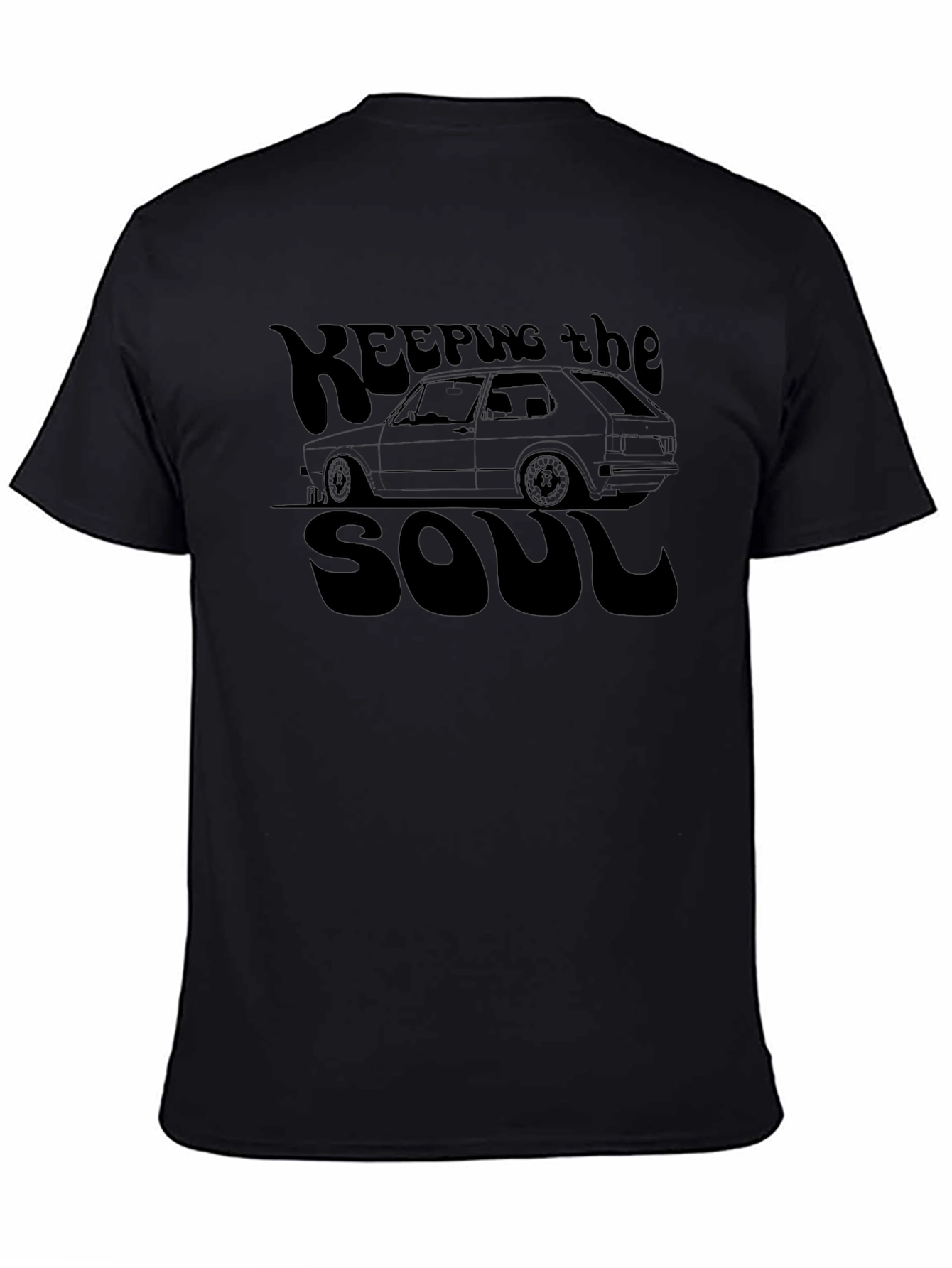 Keeping the Soul Car T-Shirt - Black