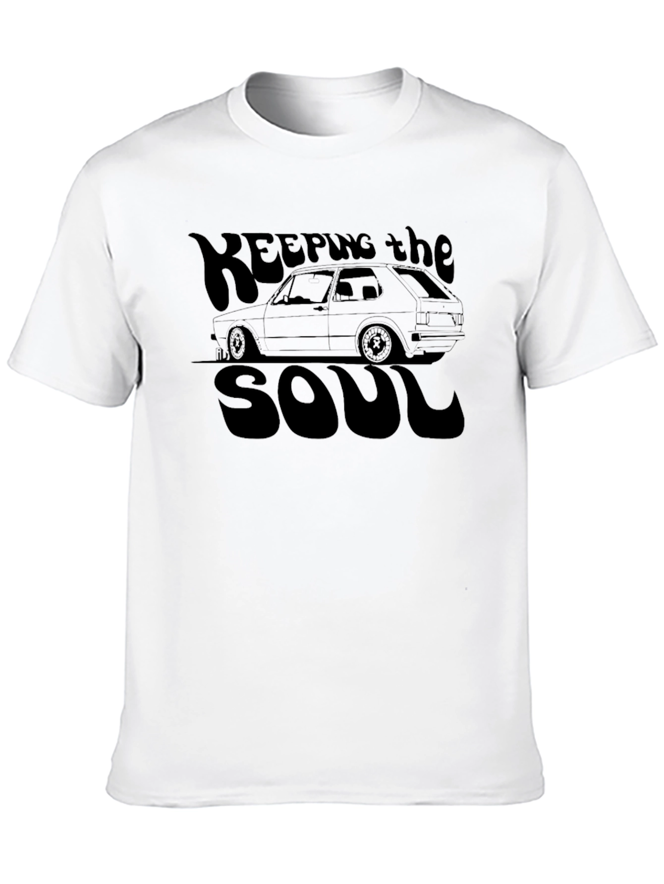 Keeping the Soul Car T-Shirt - Black