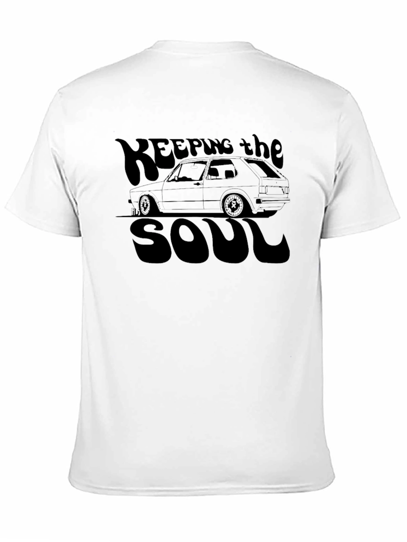 Keeping the Soul Car T-Shirt - Black