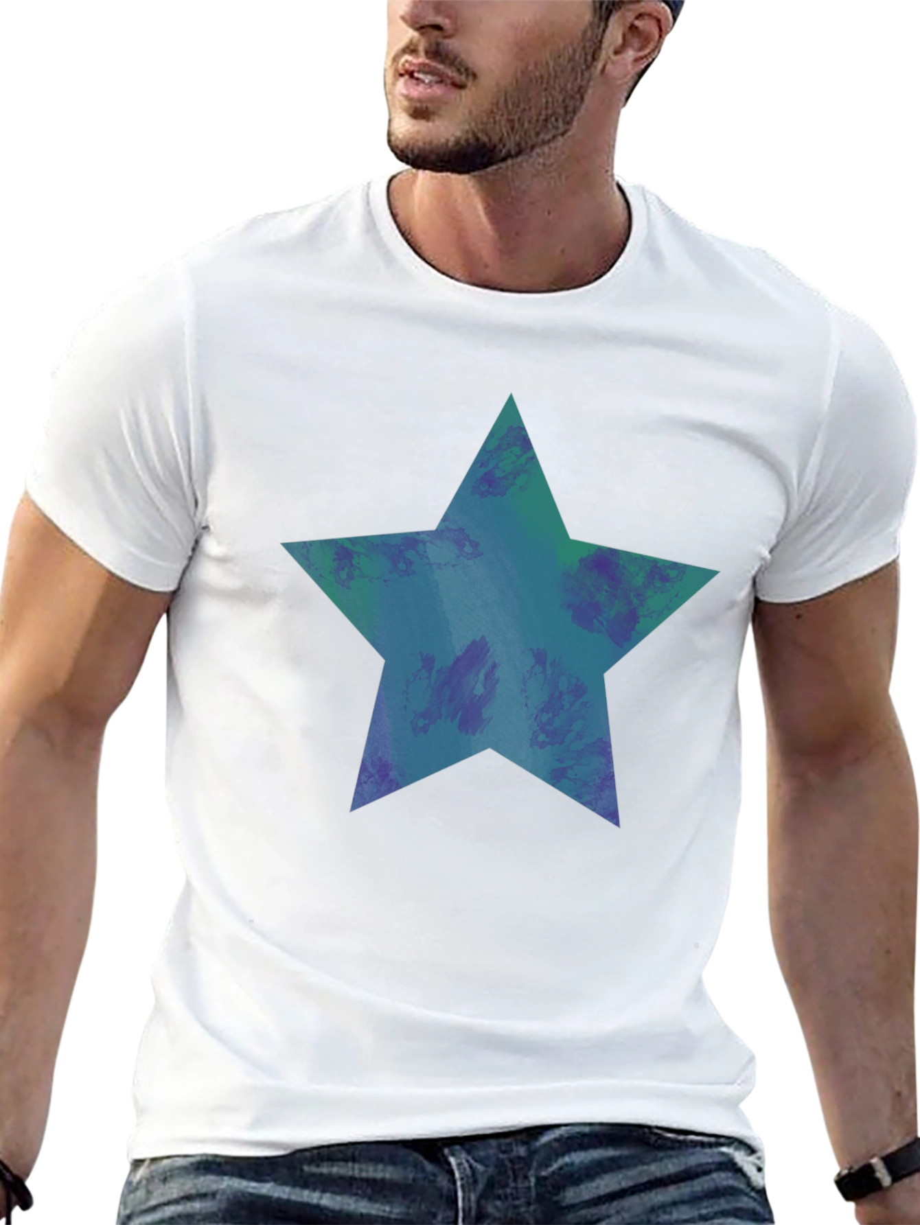 Star Graphic Black T-Shirt