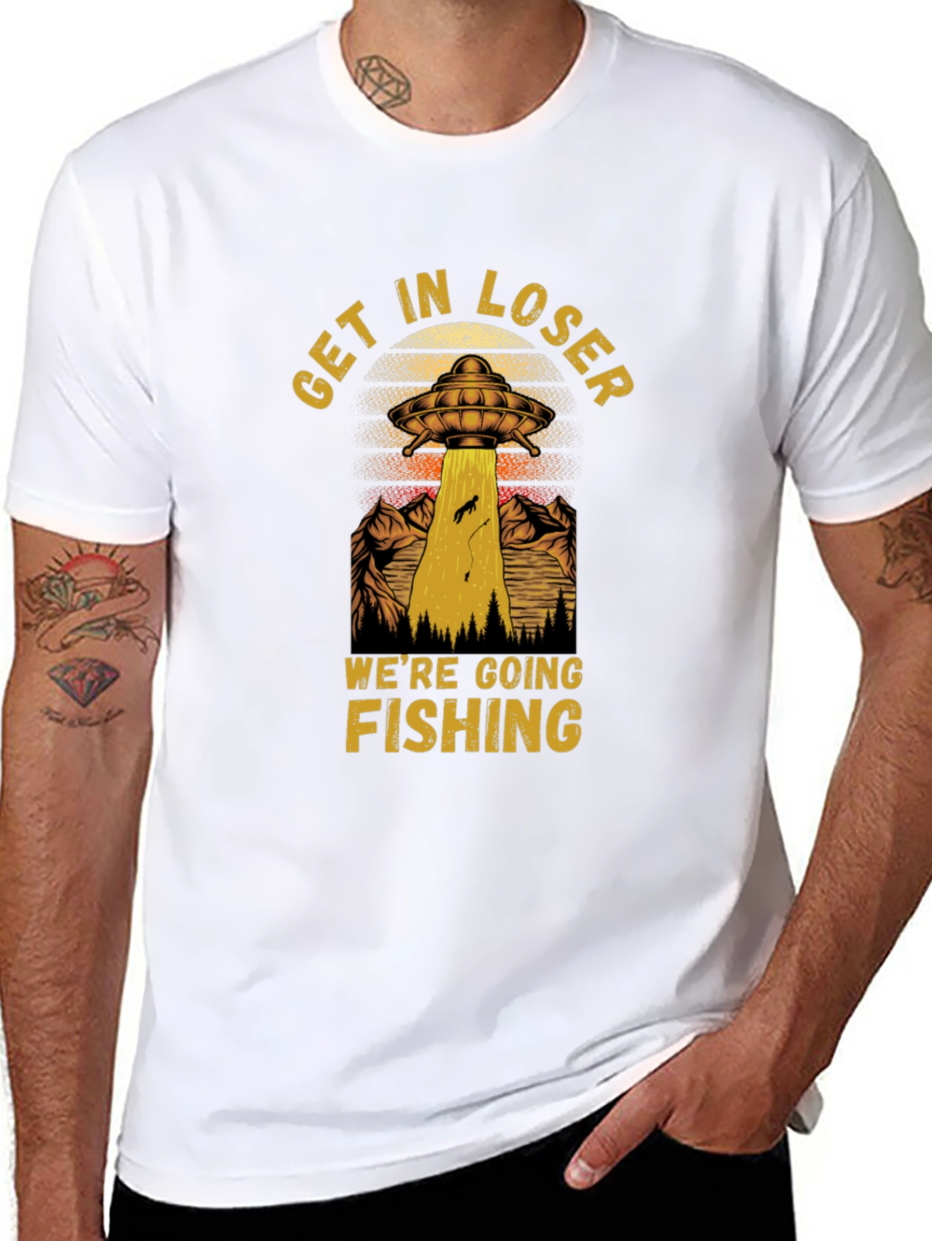 Get In Loser Were Going Fishing T-Shirt