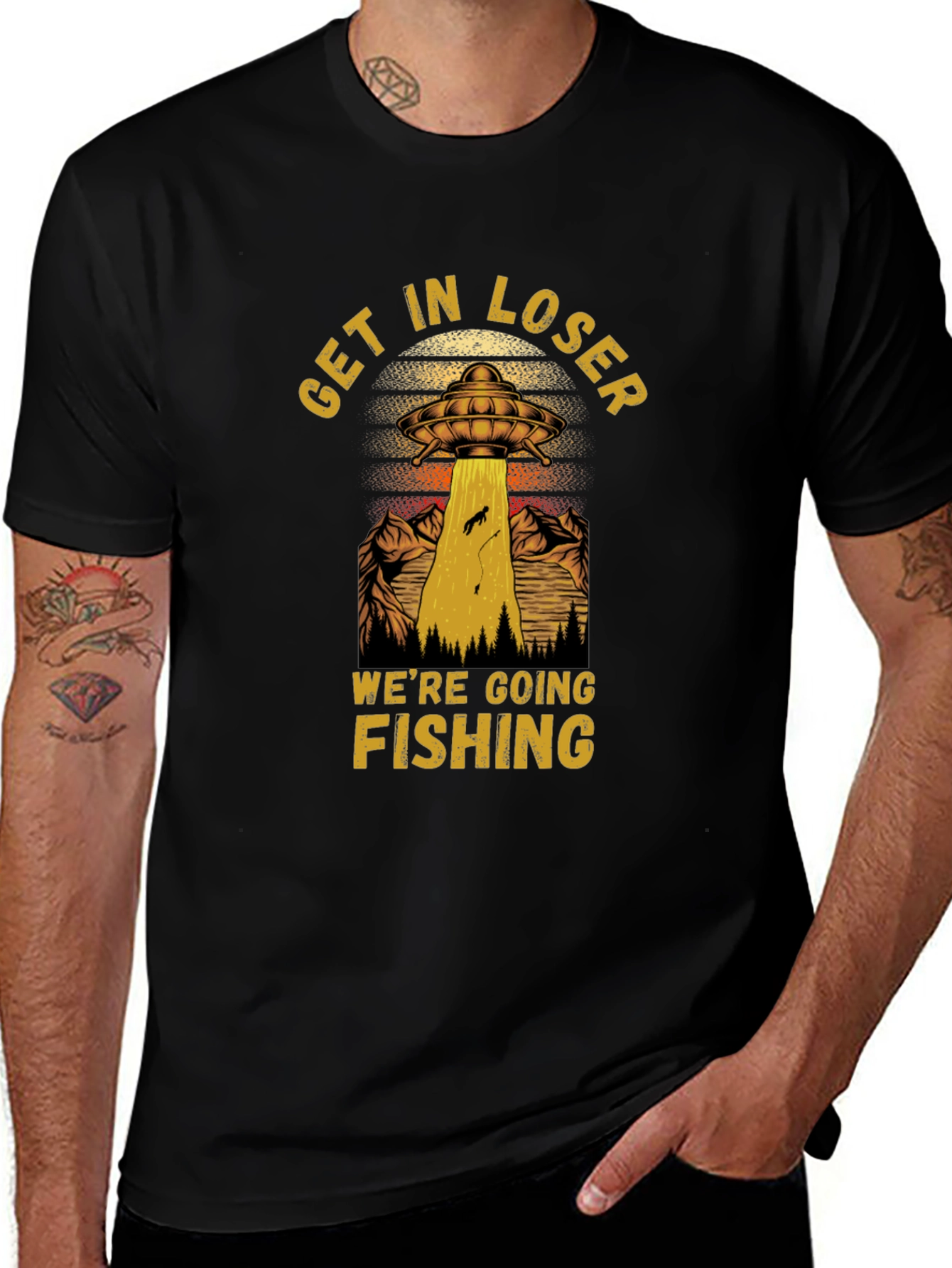 Get In Loser Were Going Fishing T-Shirt