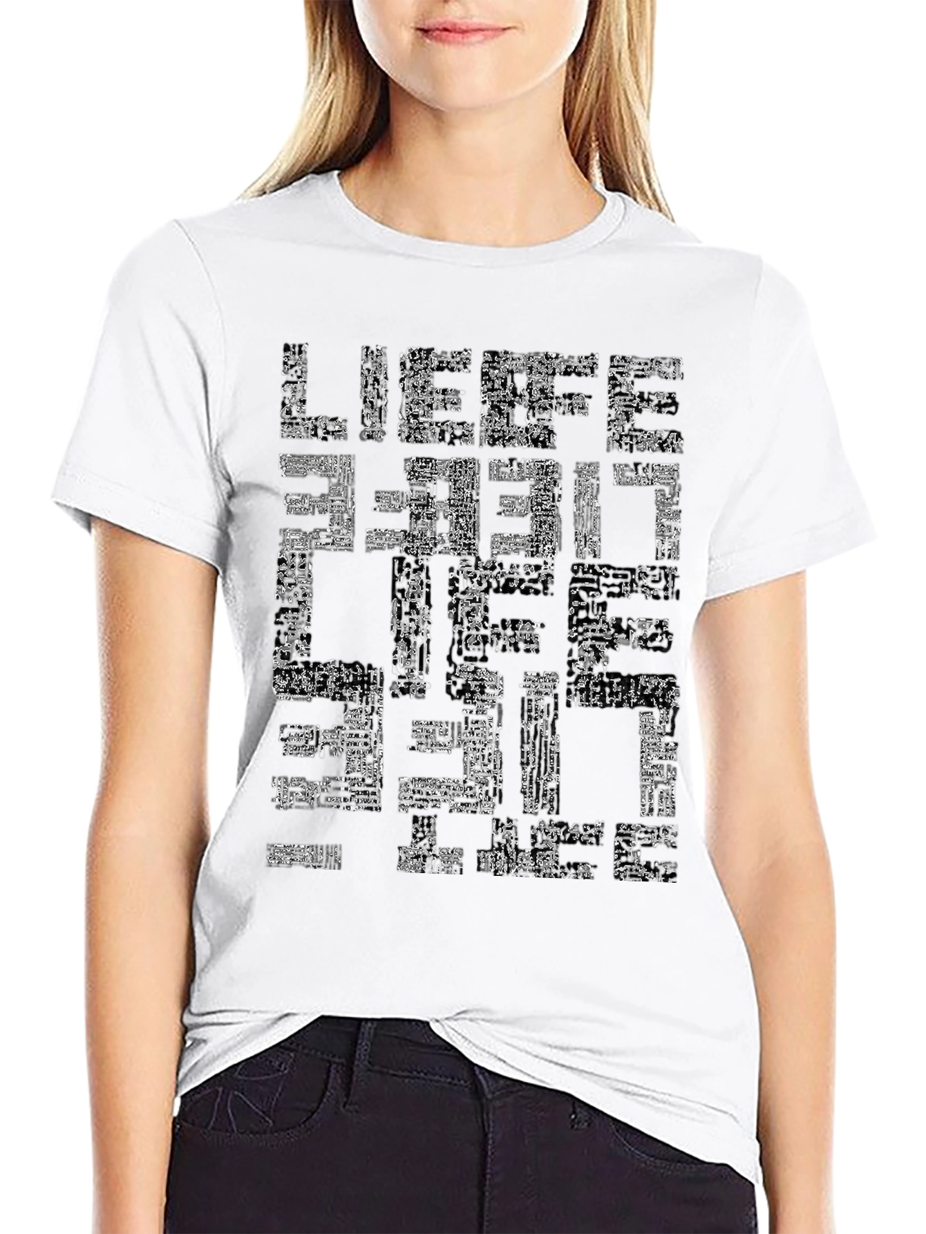 Liebe Circuit Board Graphic Tee