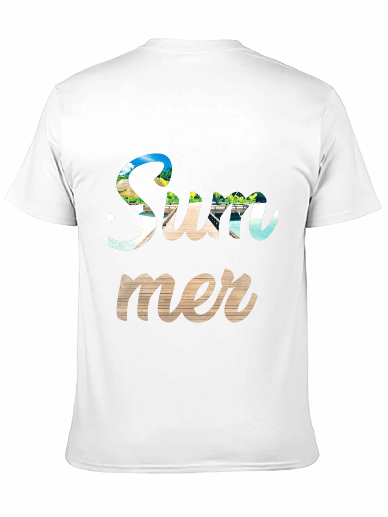 Summer T-Shirt - Beachy Vibes Graphic Tee