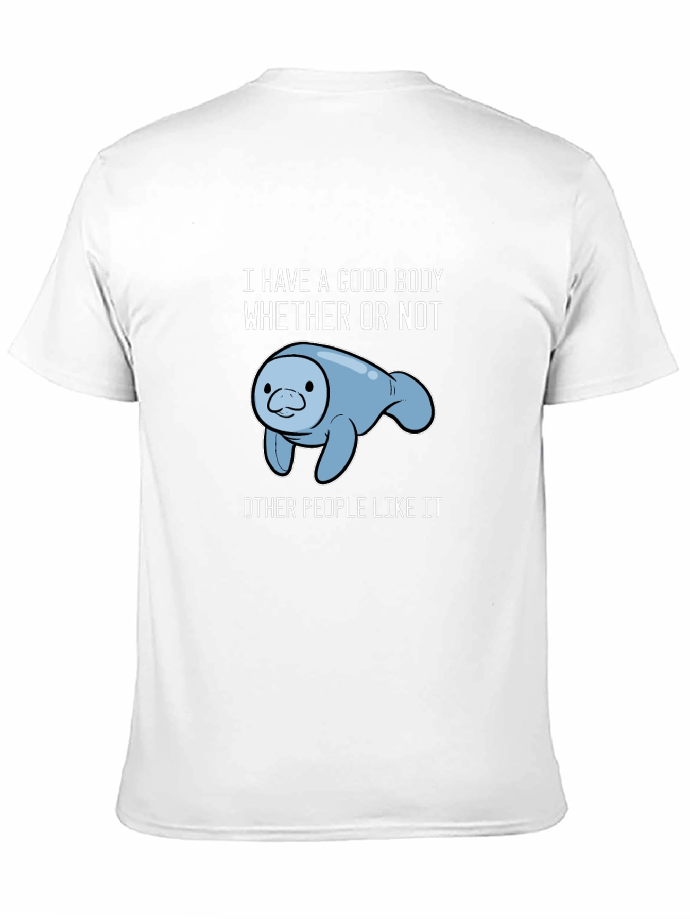 Manatee Good Body Graphic T-Shirt
