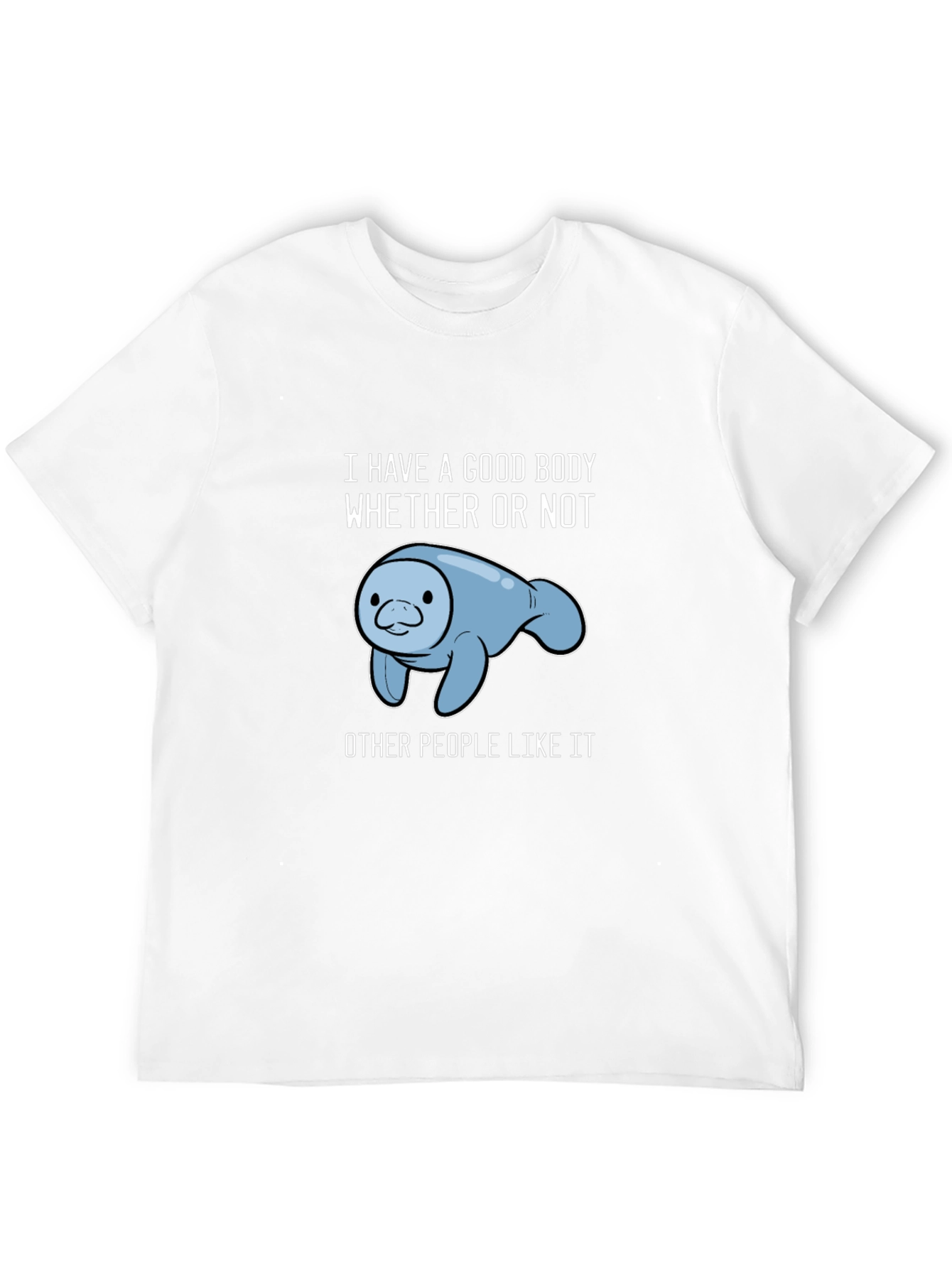 Manatee Good Body Graphic T-Shirt