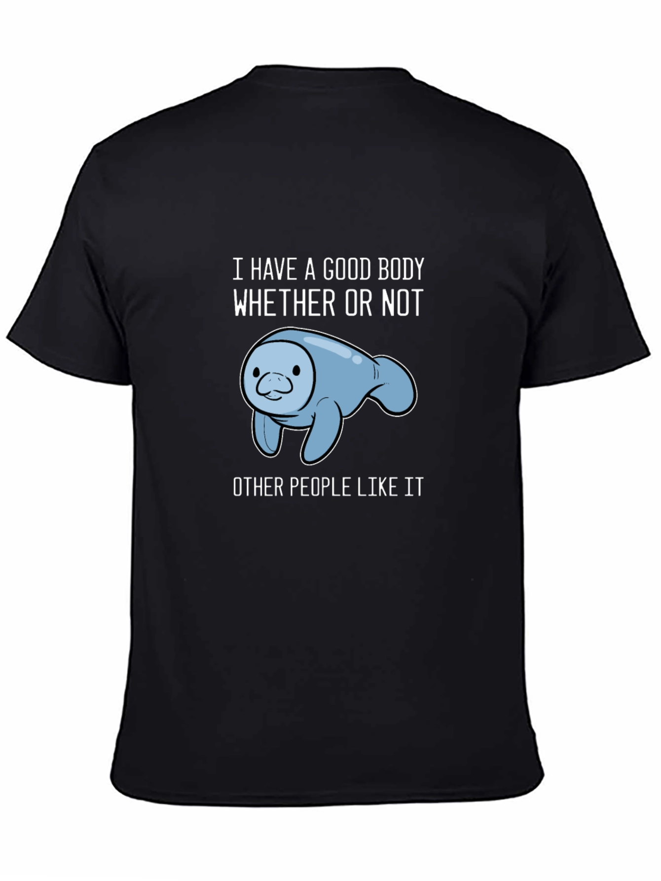 Manatee Good Body Graphic T-Shirt