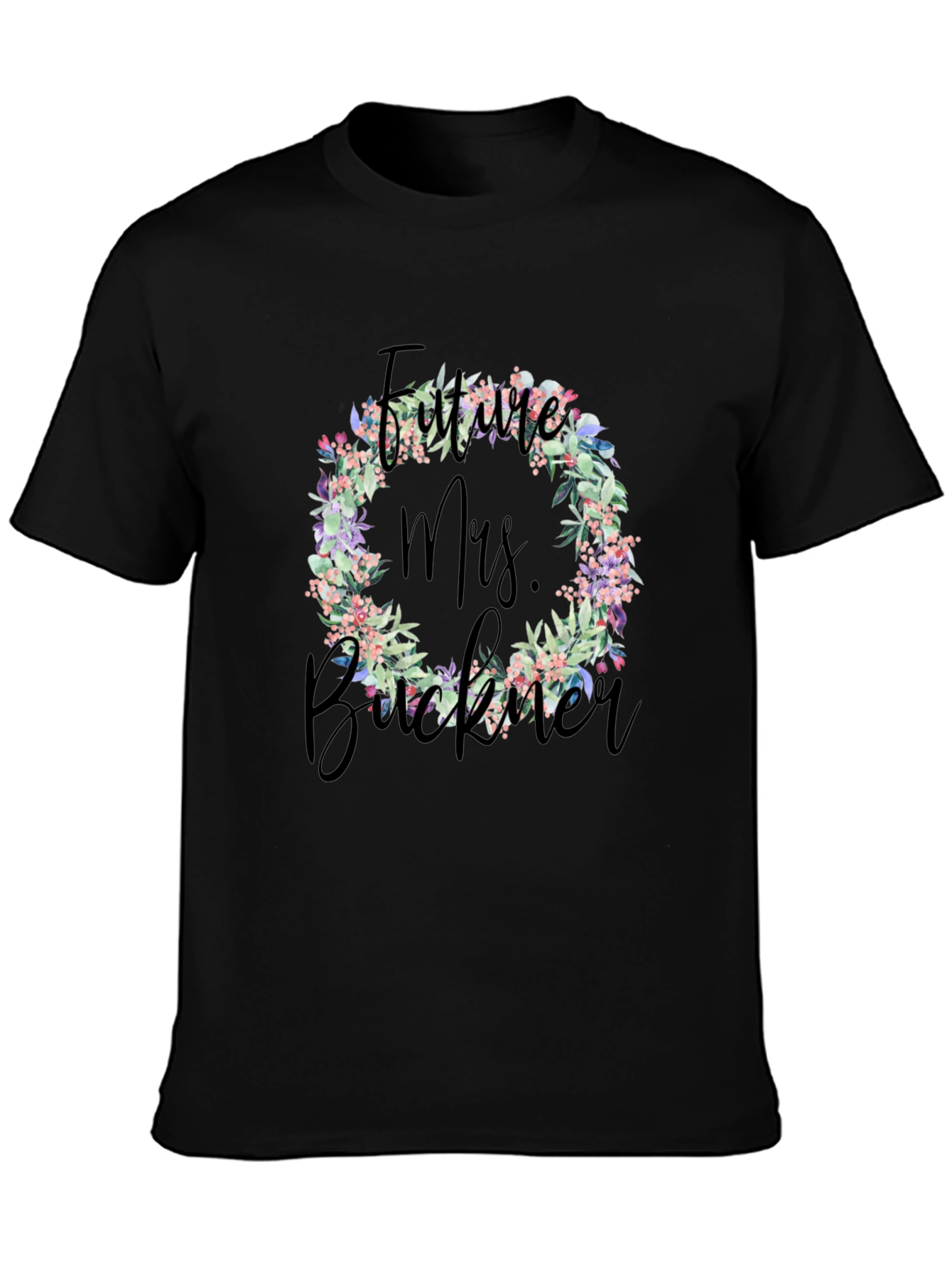 Future Mrs. Buckner Floral T-Shirt