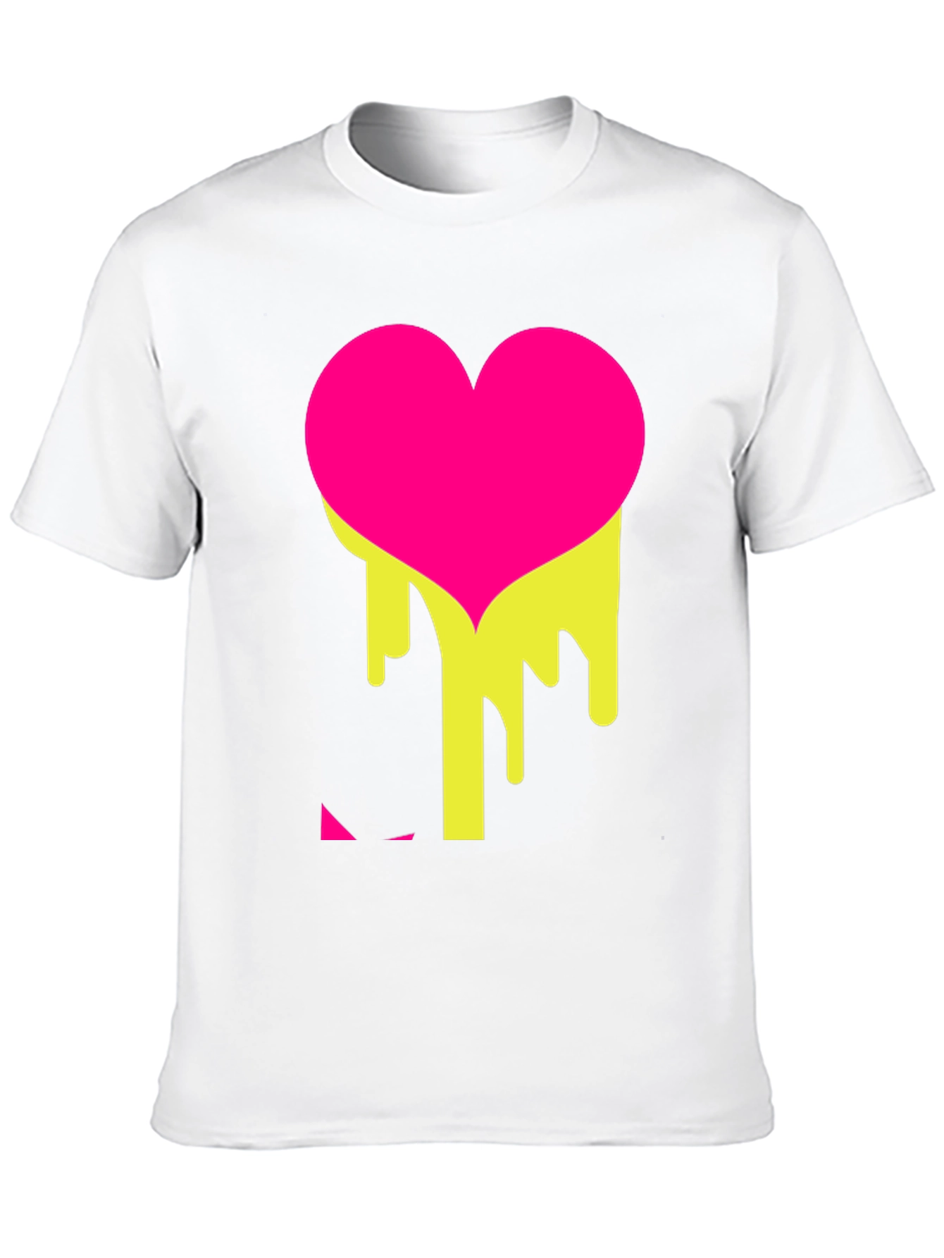 Melting Heart Tee - Graphic Black T-Shirt