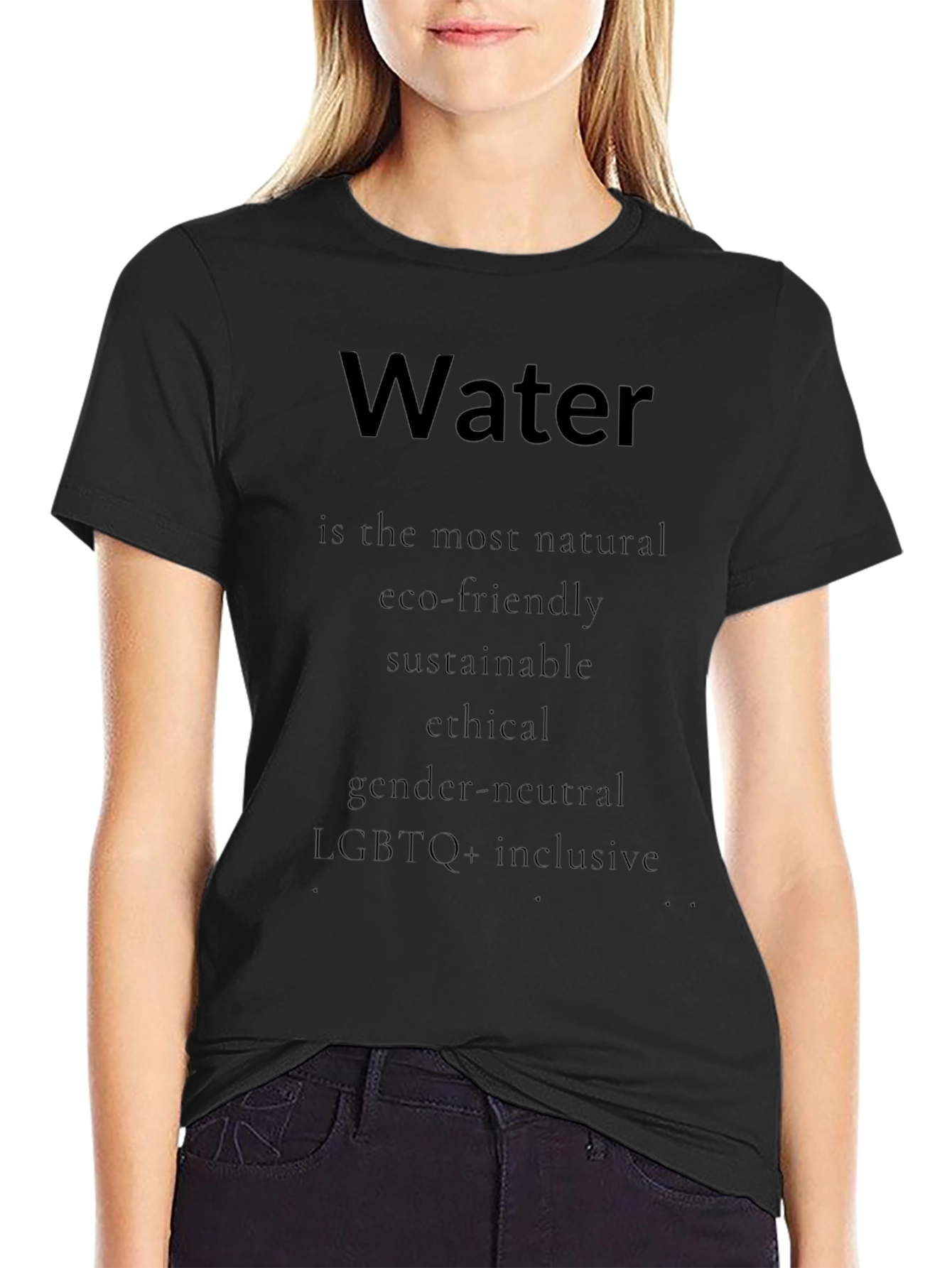Water is Life Eco-Friendly T-Shirt