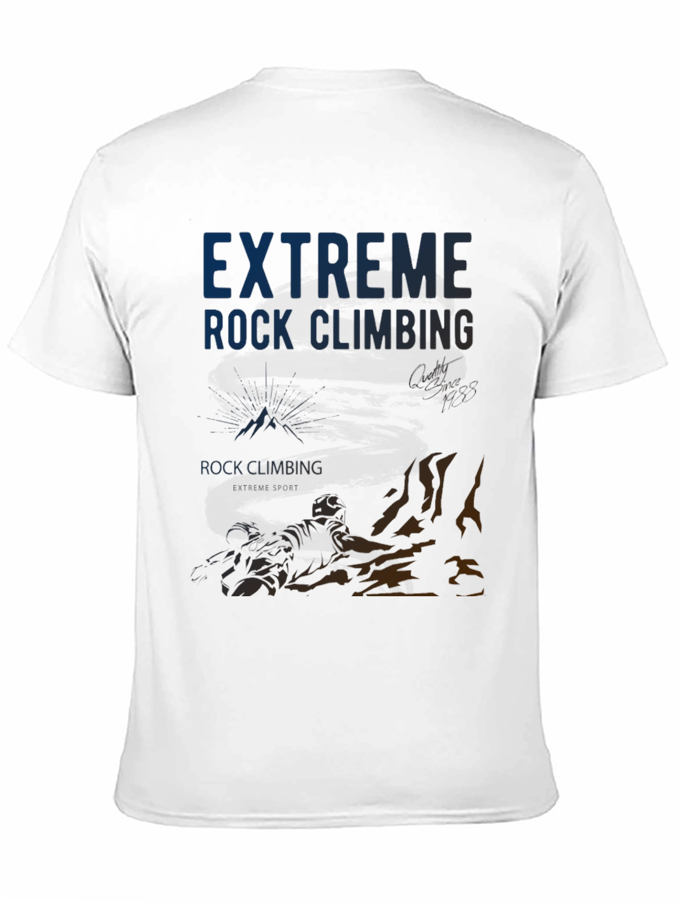 Extreme Rock Climbing T-Shirt - Adventure Tee