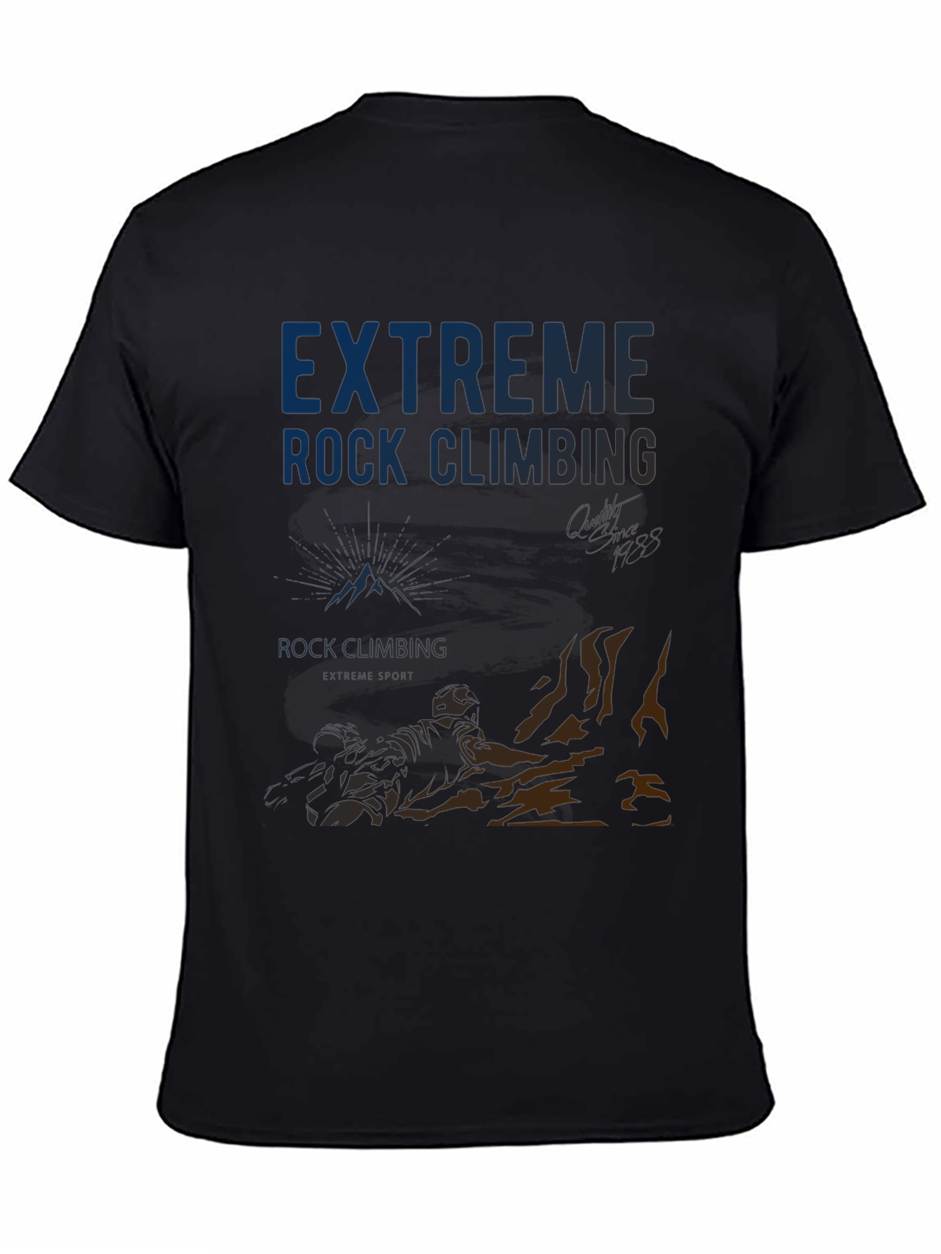 Extreme Rock Climbing T-Shirt - Adventure Tee