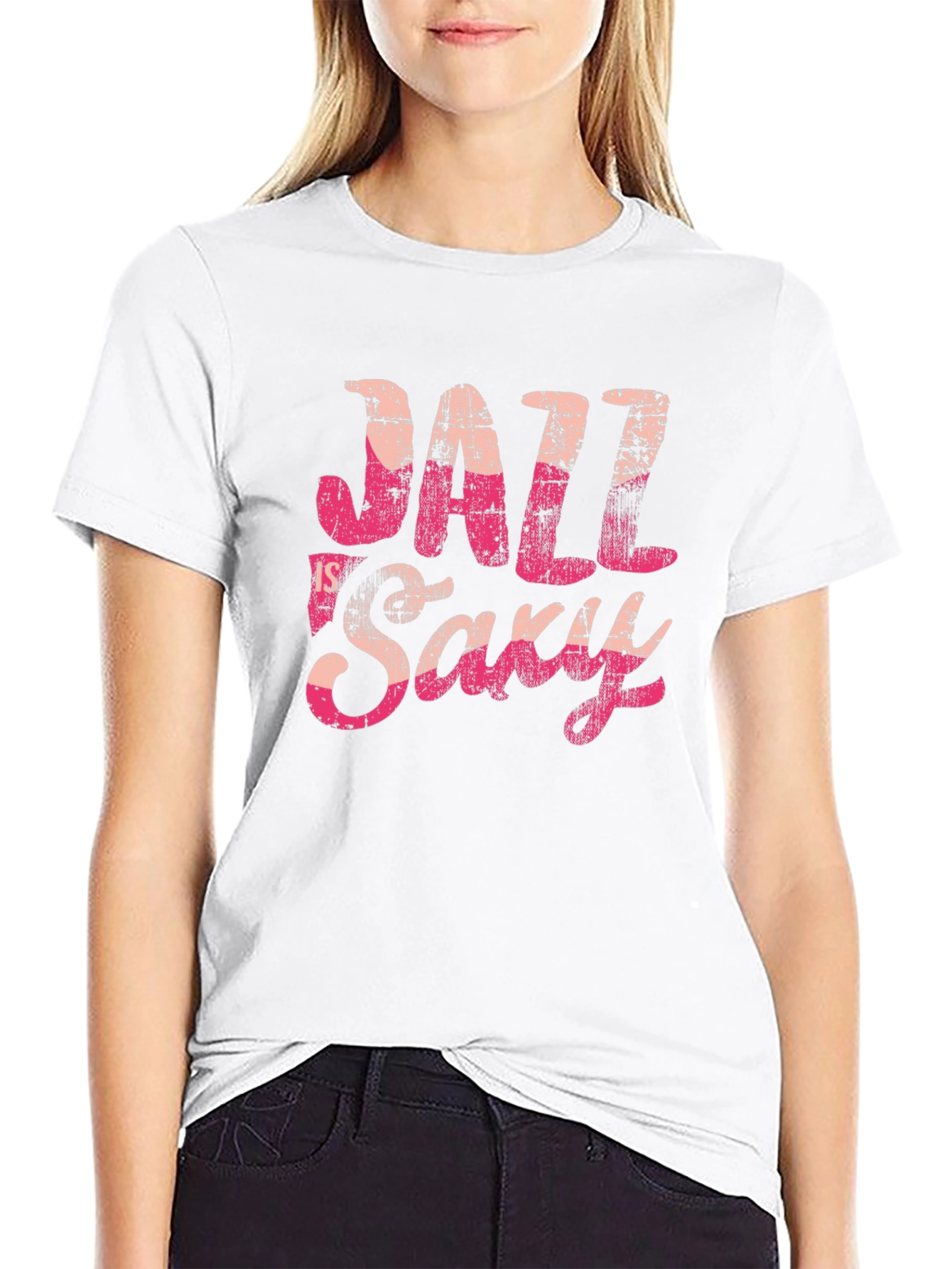 Jazz Saxy Graphic T-Shirt - Black Cotton Tee