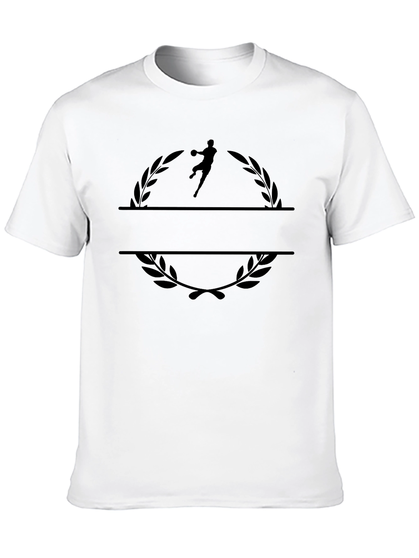 Handball Laurel Black T-Shirt