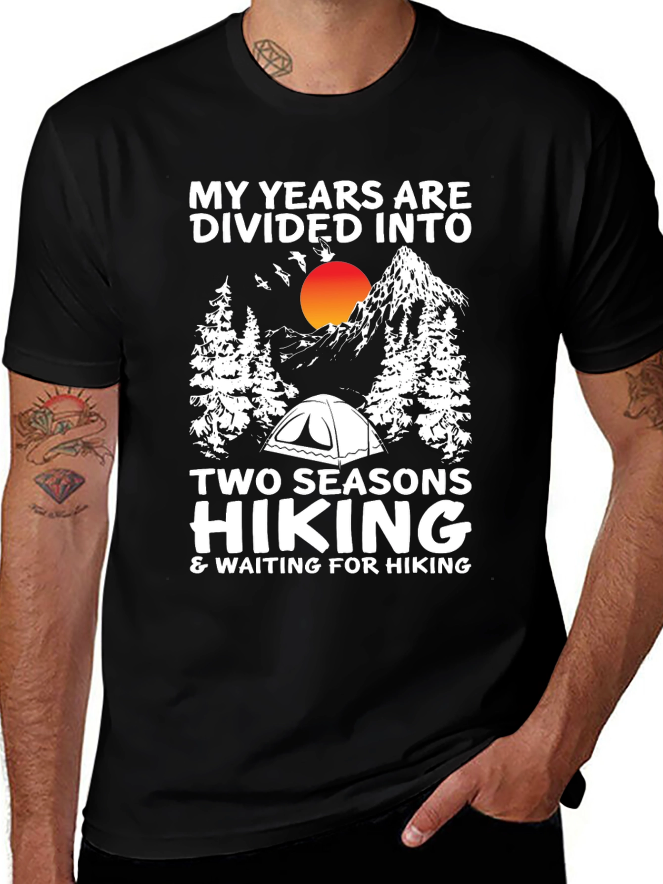 Hiking T-Shirt - Two Seasons
