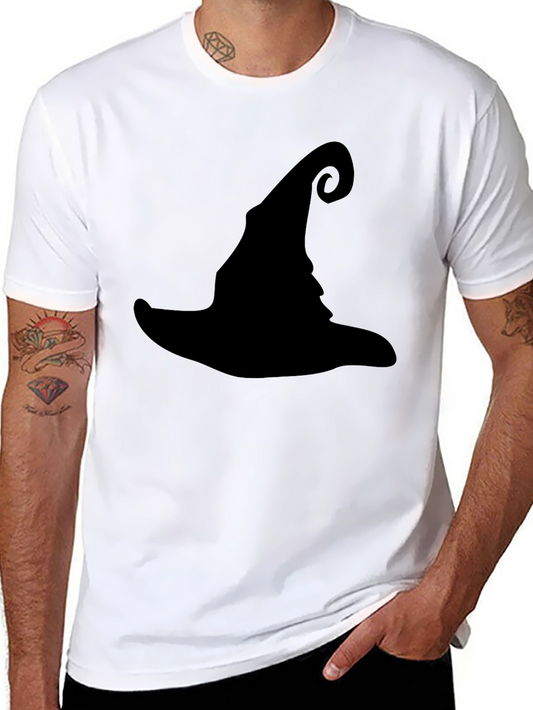 Witch Hat Silhouette T-Shirt - Halloween Style